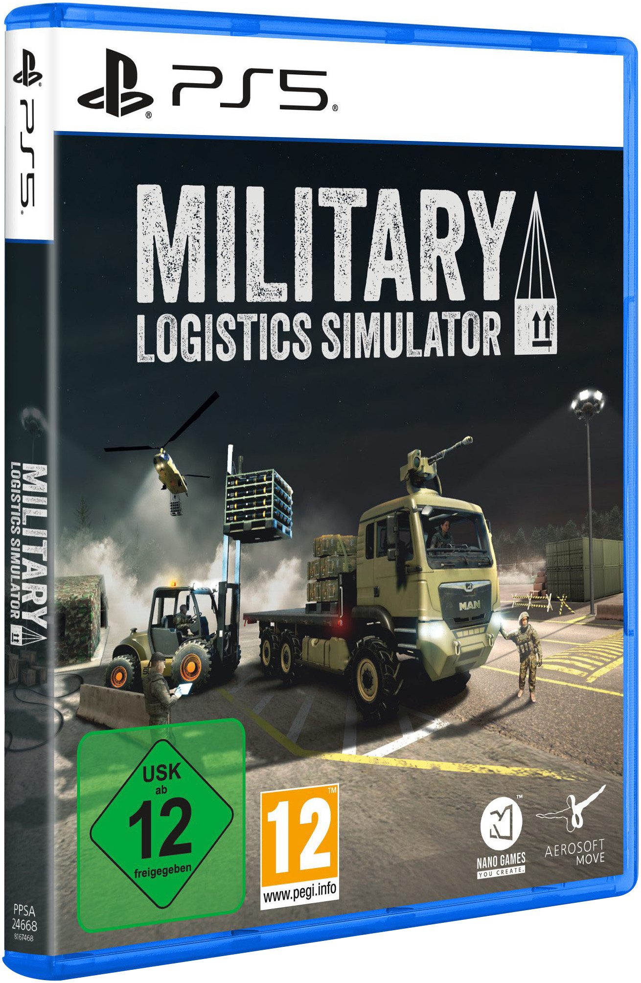 Military Logistics Simulator (Blu-ray Disc), PlayStation 5