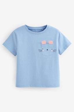 Next T-Shirt Kurzärmelige T-Shirts im 4er-Pack (4-tlg)