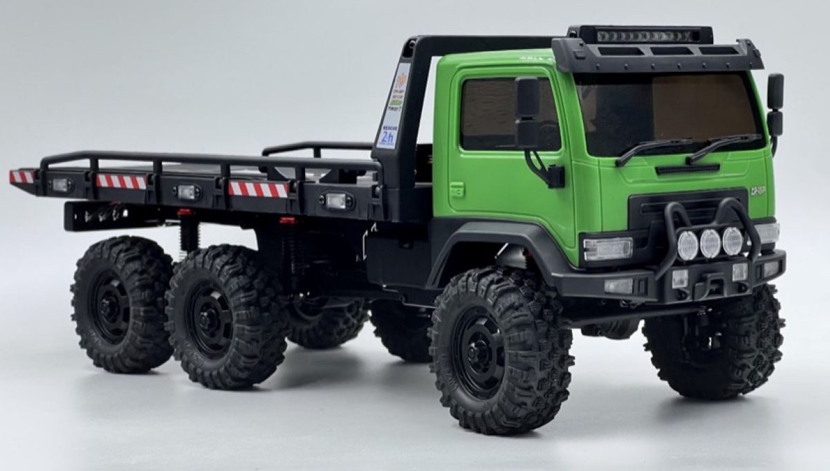 Absima RC-Auto Hobby Plus 1:18 CR-18P Arktos 6x6-V1.5 RTR (Set), Neueste FlySky-Technologie/Konfiguration