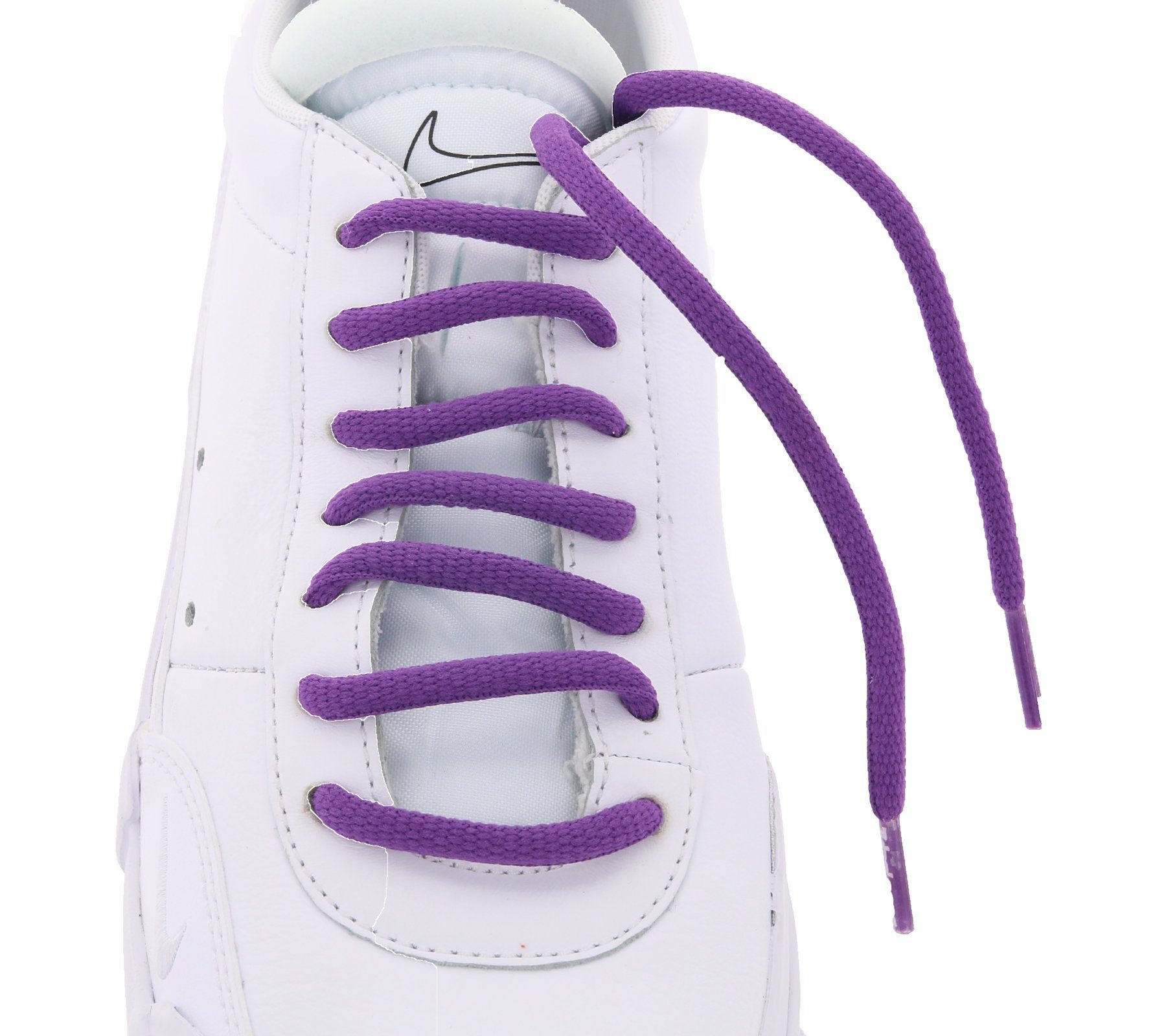 Tubelaces Schnürsenkel TubeLaces Schnürbänder Schuhbänder Violett Schnürsenkel coole Schuh