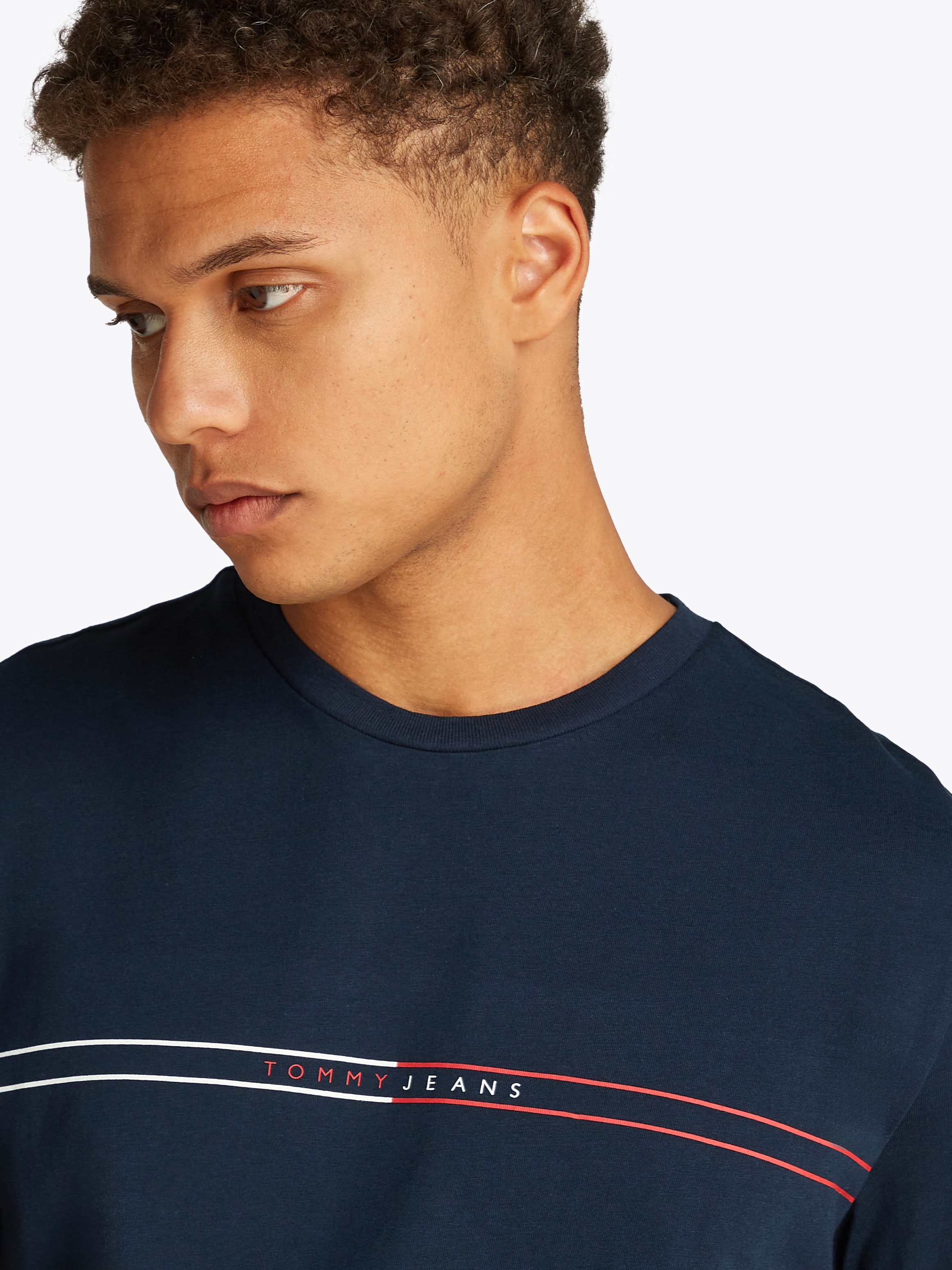 Tommy Jeans Kurzarmshirt TJM SLIM ENTRY günstig online kaufen