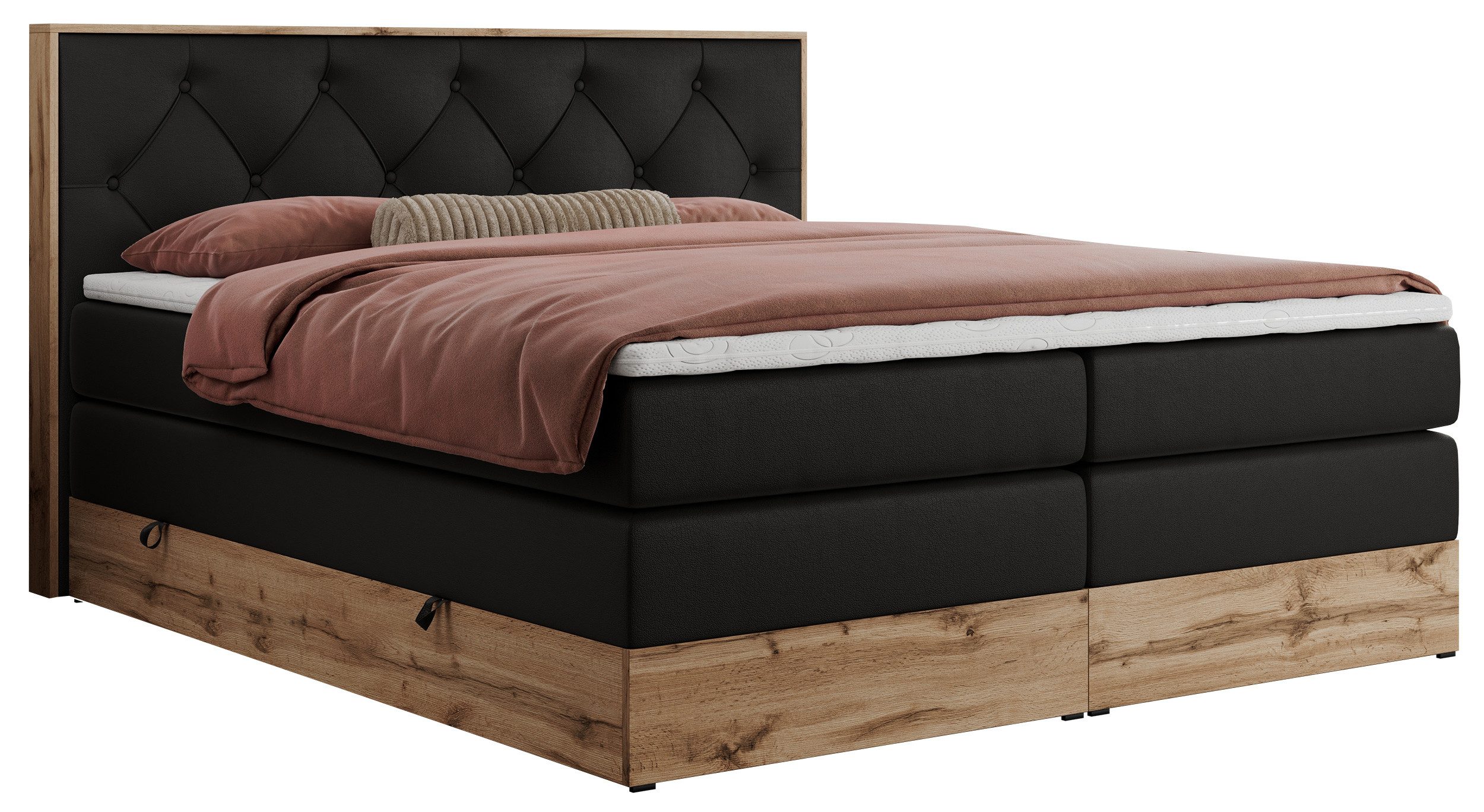 MKS MÖBEL Boxspringbett VENETO KING (Doppelbett, günstig online kaufen