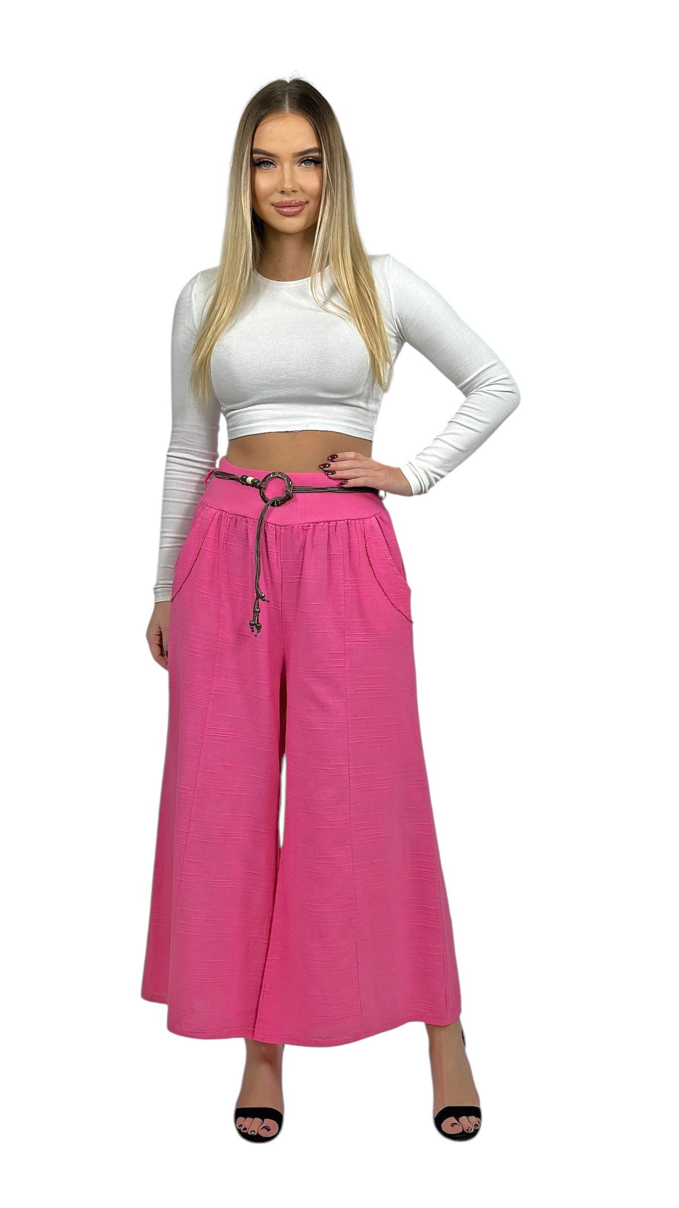 Mississhop Stoffhose Baumwollhose 100 % Baumwolle günstig online kaufen
