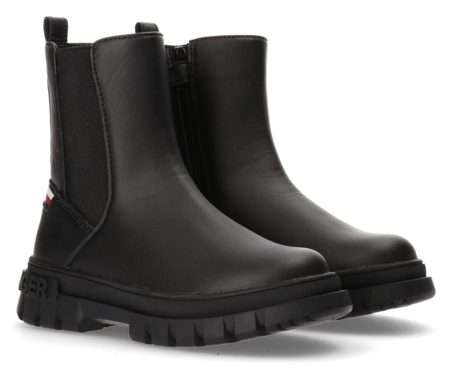 Tommy Hilfiger Chelseaboots Chelseaboots, Stiefel, Winterstiefel mit modischer Plateau Sohle