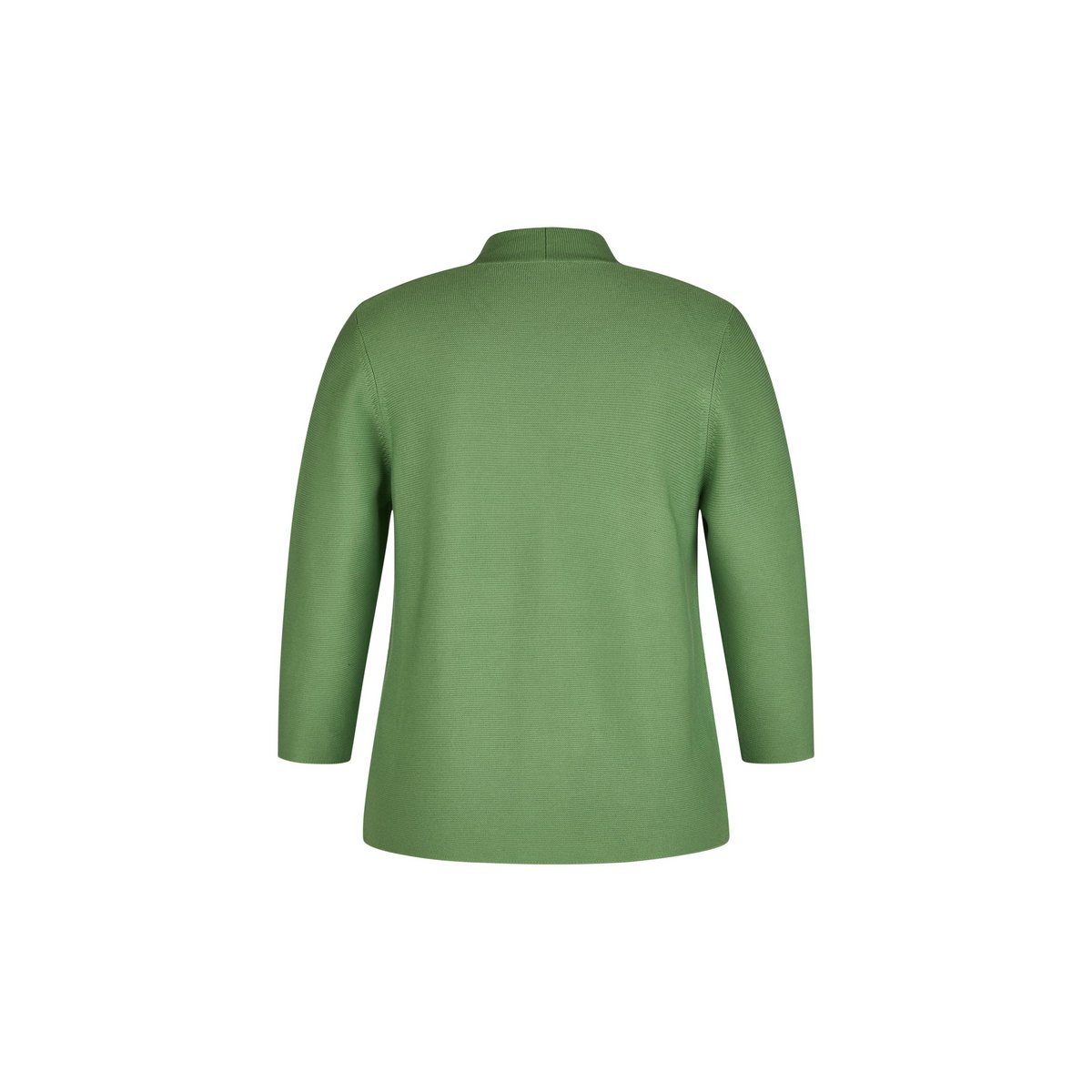 Rabe Strickjacke grün passform textil (1-tlg)