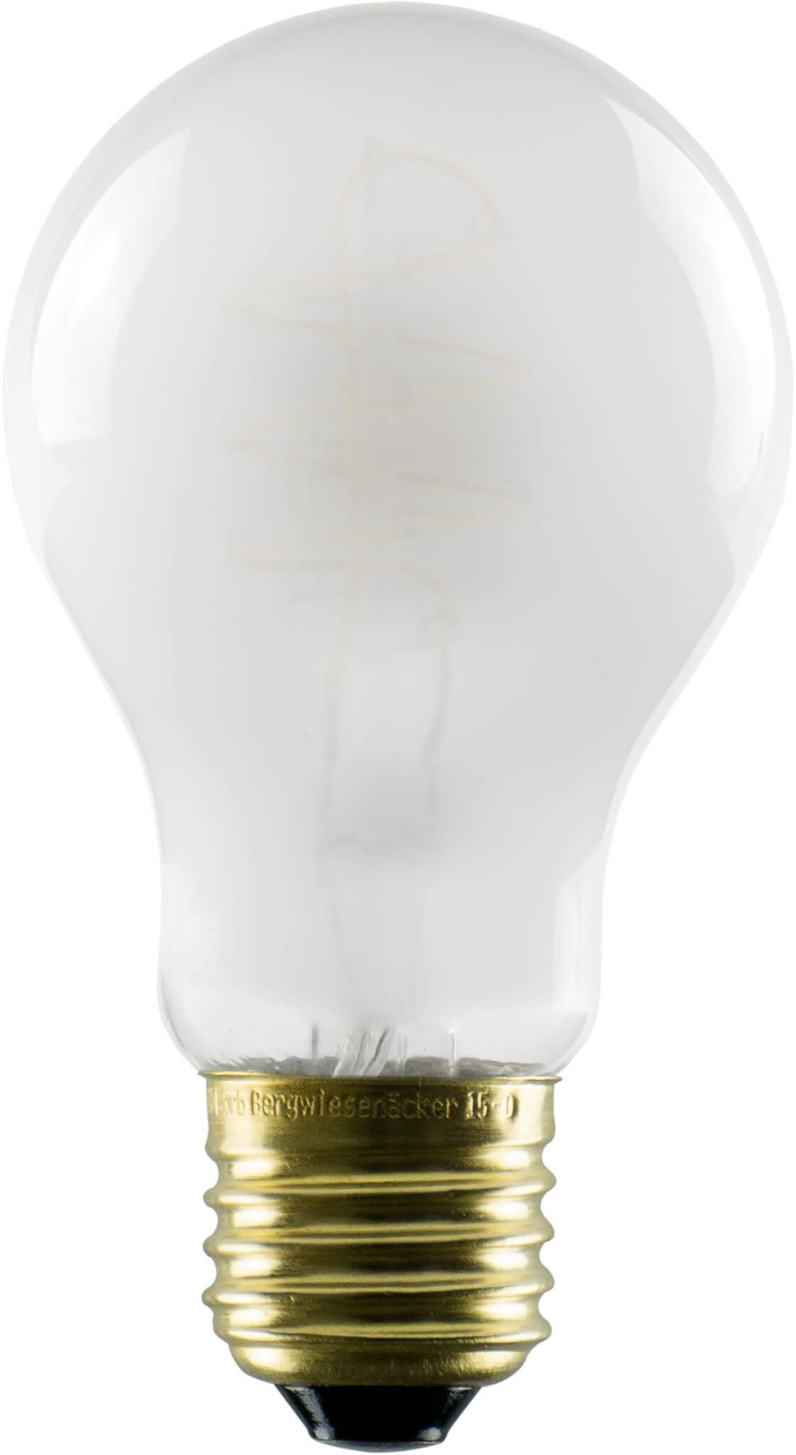 SEGULA LED-Filament LED Glühlampe A19 matt, E27, E27, 1 St., Warmweiß