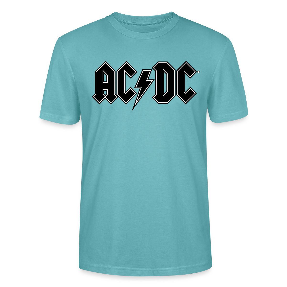 Spreadshirt T-Shirt AC/DC Schwarzes Logo Mit günstig online kaufen