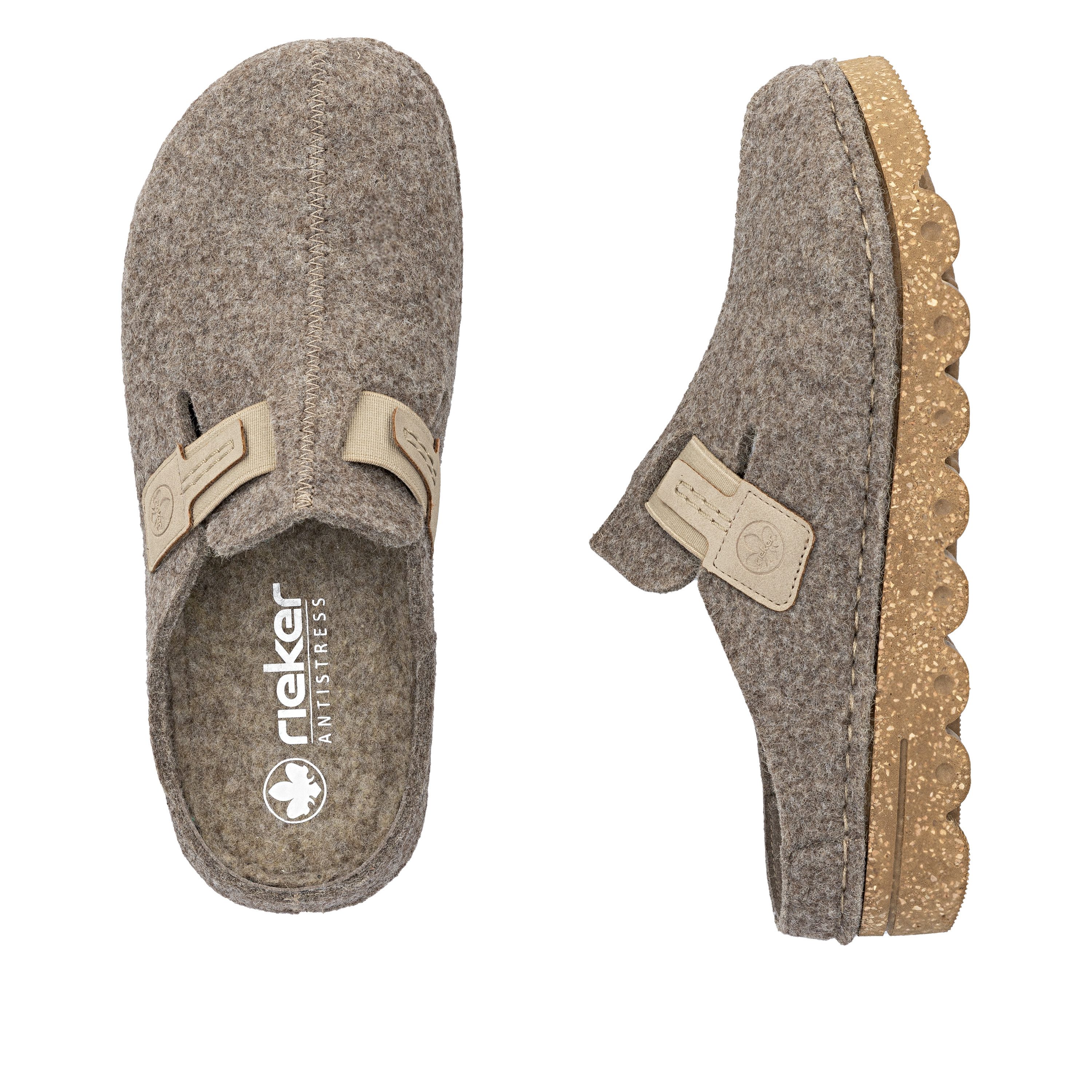 Rieker Clog Sabot, Hausschuh, Casual-Clog, Plateausohle, günstig online kaufen