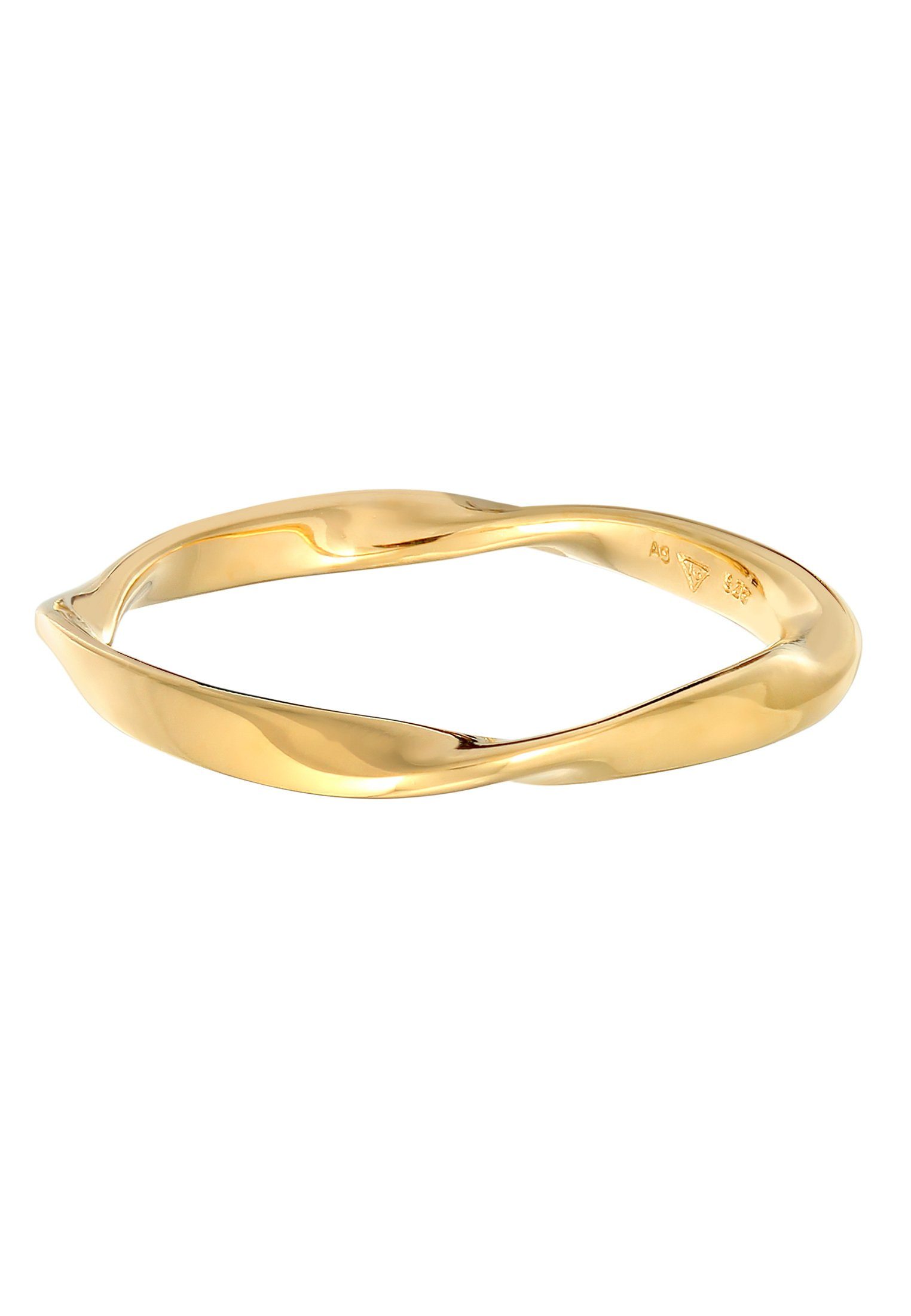 Elli Fingerring Bandring Gedreht Stapelring Basic günstig online kaufen