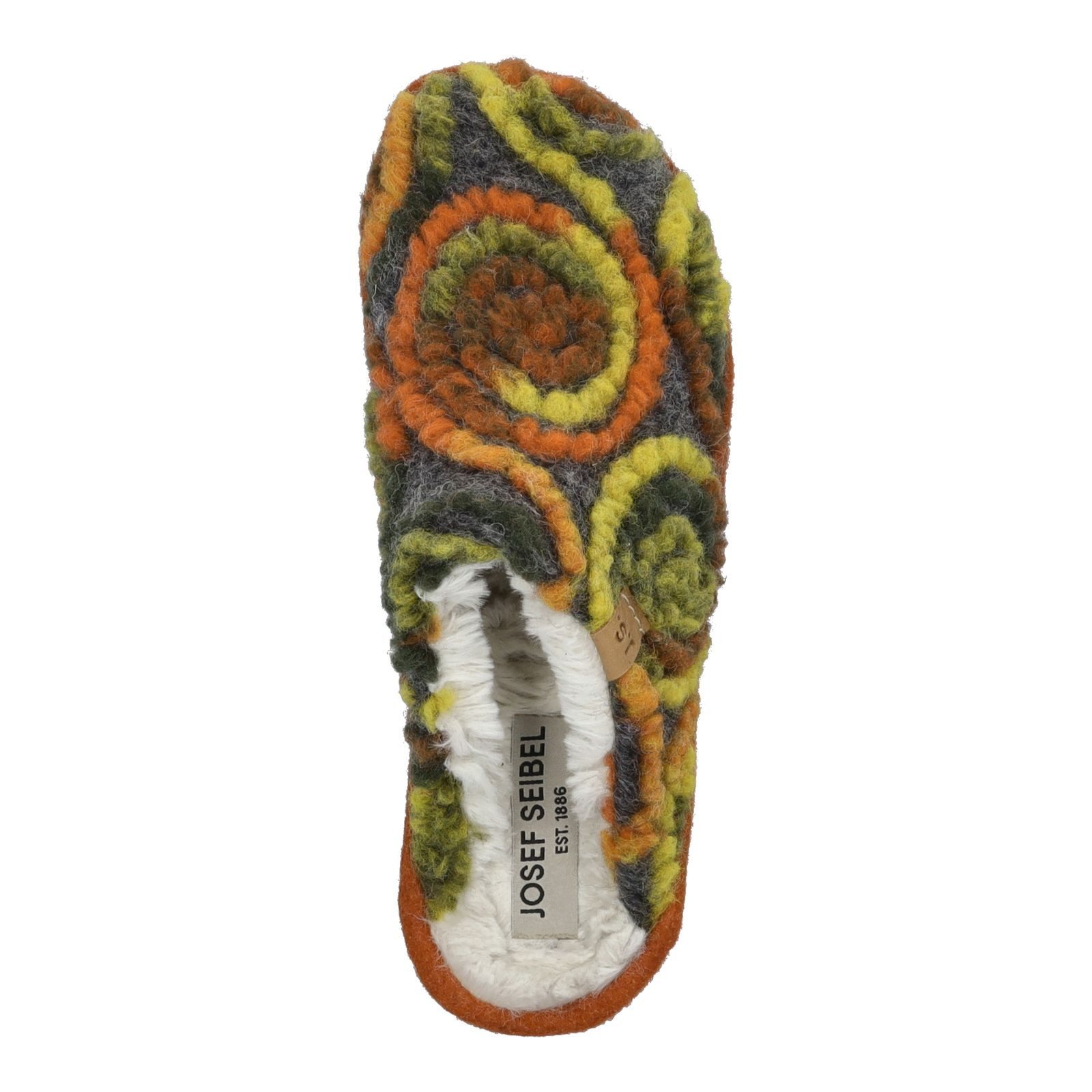 Josef Seibel Josef Seibel Lille 09 Damen Pantoffel 55409-PL239-842 in orange-multi Hausschuh