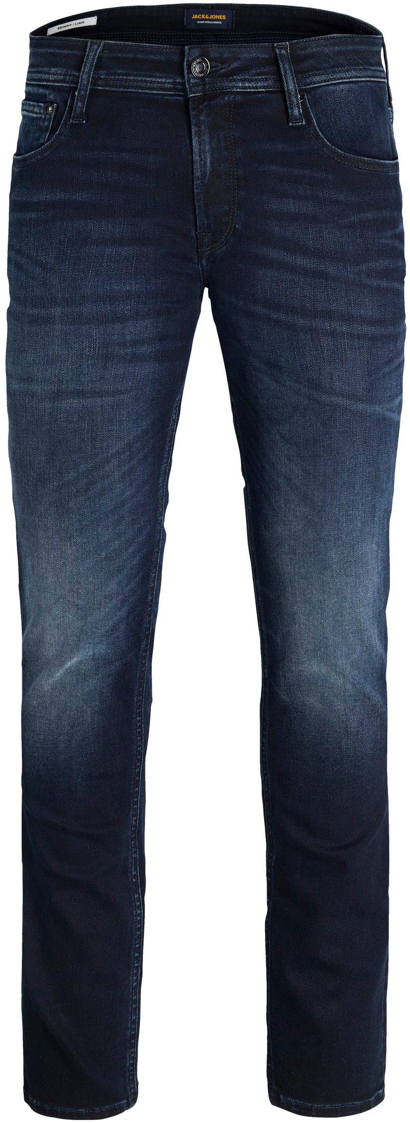 Jack & Jones Slim-fit-Jeans JJ JJITIM JJORIGINAL AGI 116 dk.blue denim
