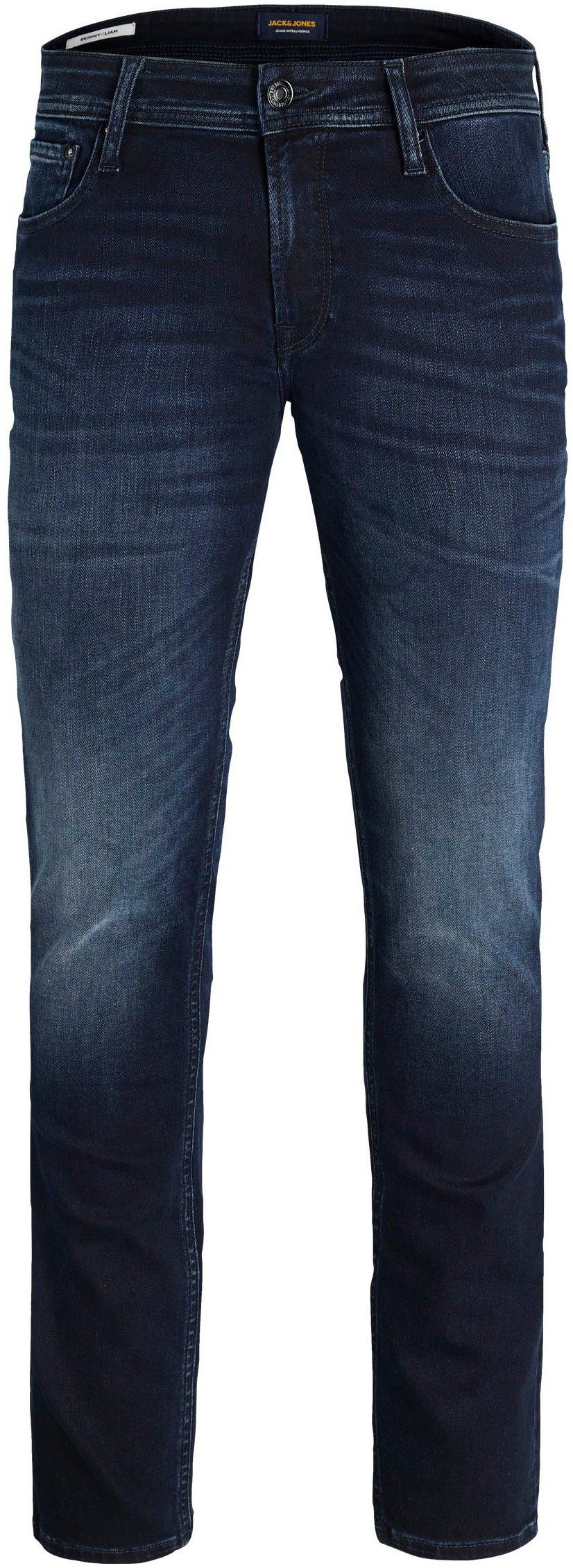 Jack & denim JJ Slim-fit-Jeans AGI Jones JJITIM JJORIGINAL 116 dk.blue