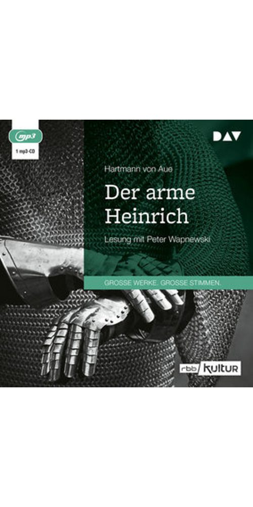 Der Audio Verlag Hörbuch Der arme Heinrich, (1-St)
