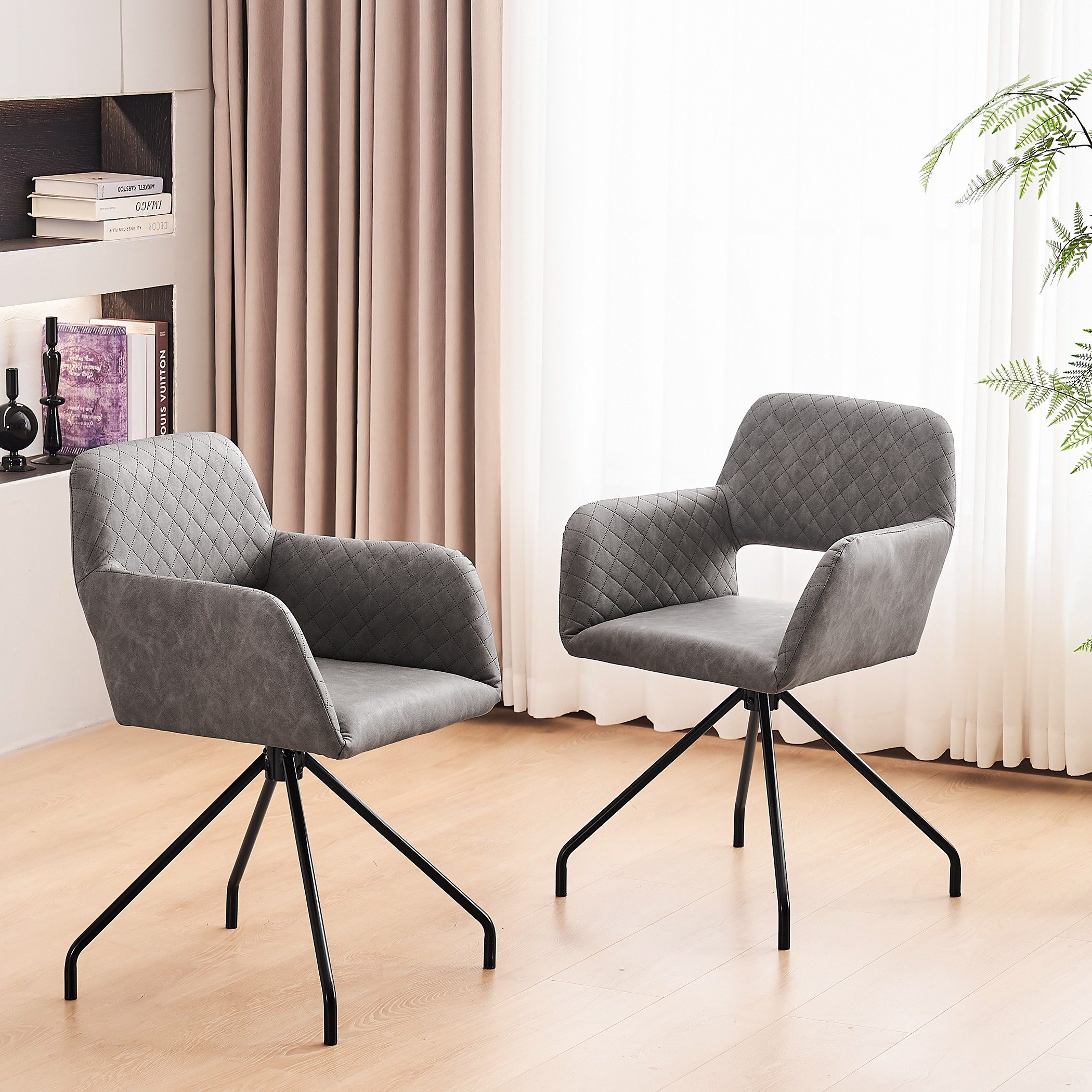 BlingBin Esszimmerstuhl 2er Set Loungesessel Armlehnstuhl günstig online kaufen