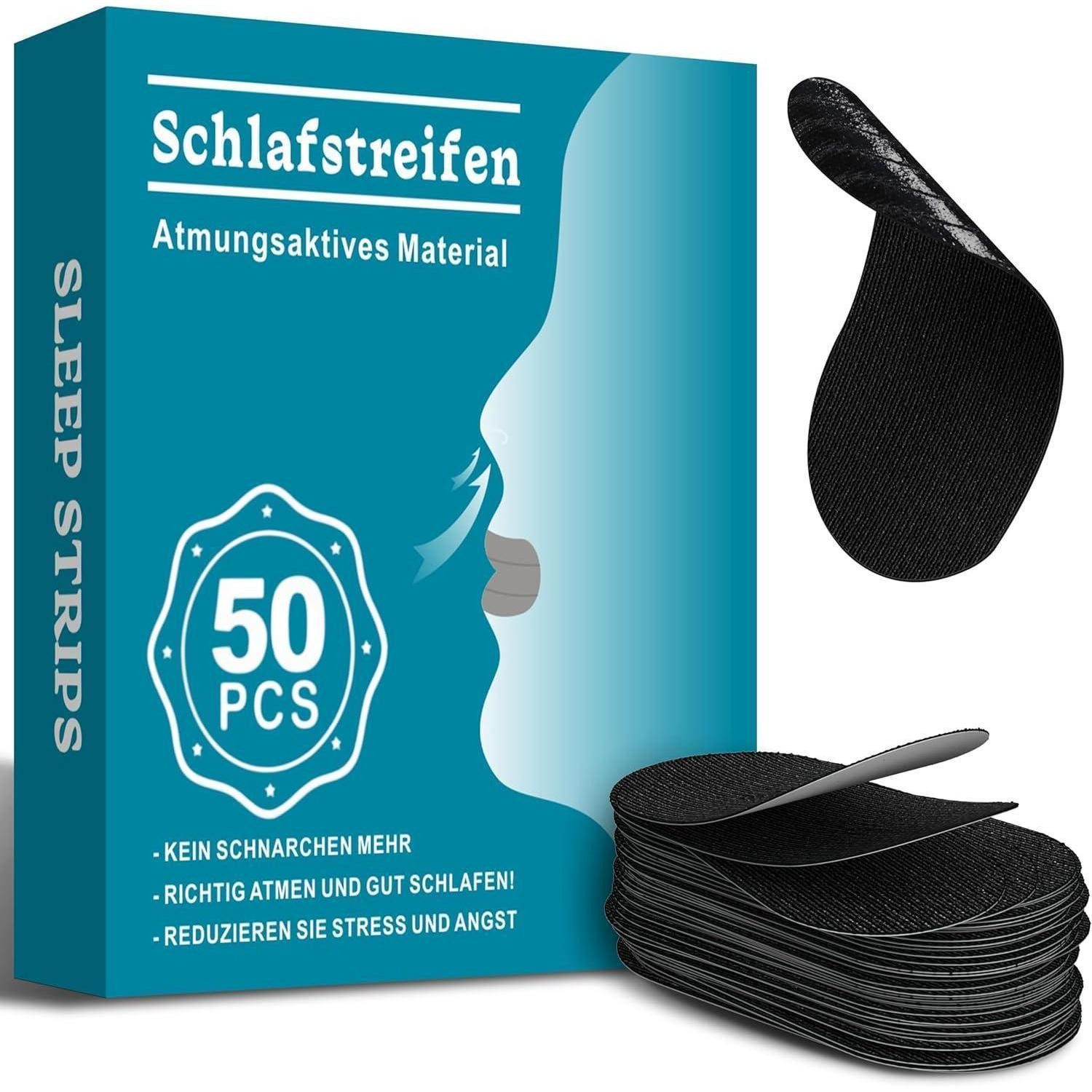 LuxusKollektion Schnarchstopper Mouth Tape 50 Stk. Anti Schnarchen Atemhilfe