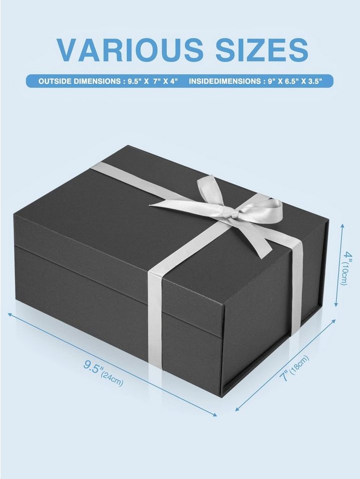 Thumbnail - Switory Geschenkbox Süßigkeiten Karton, Geschenkboxen für Weihnachten, (5 St), für Schmuck Einladung Geschenk Party Fest