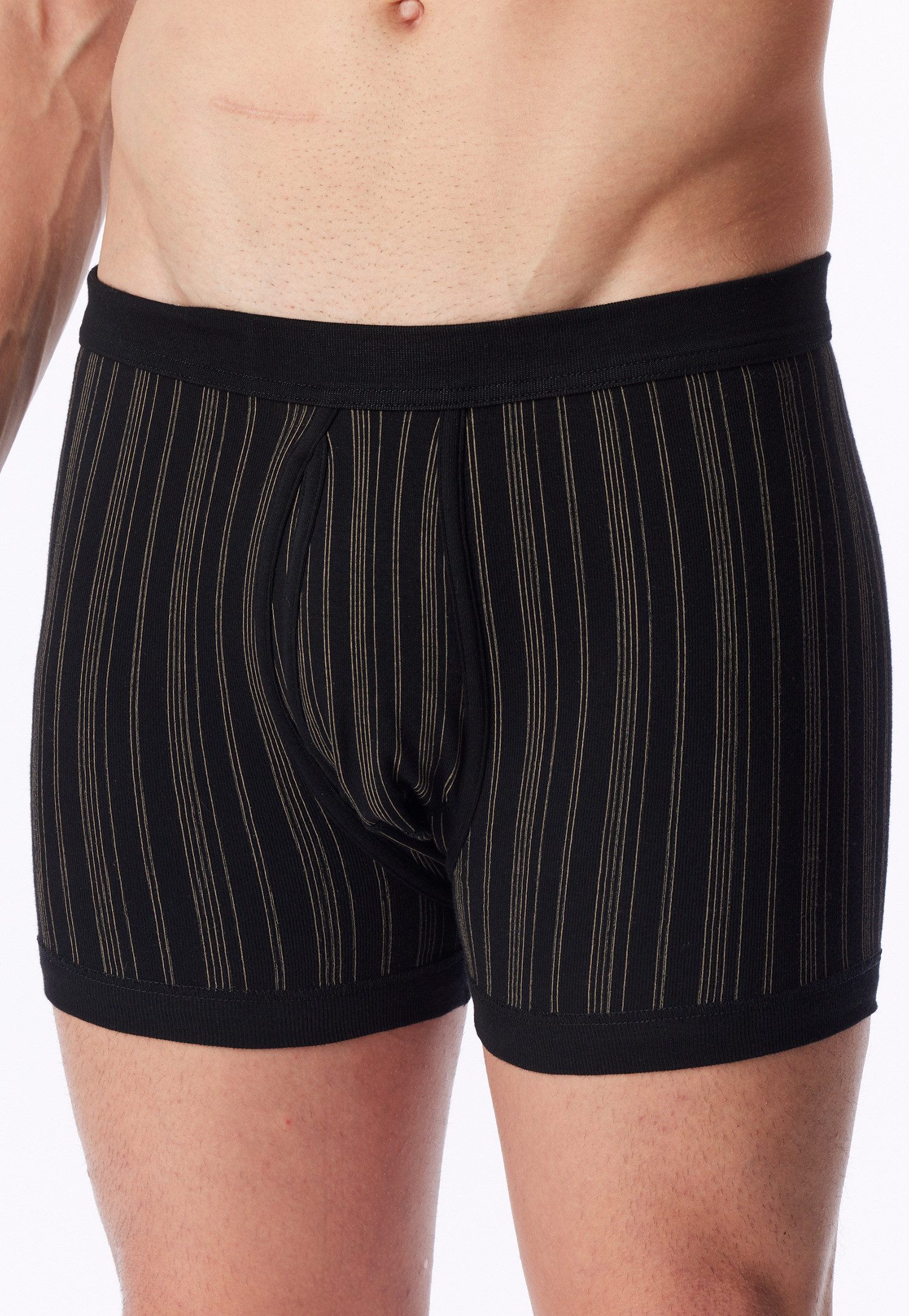 Schiesser Boxershorts Original Classics (2er Pack) mit Eingriff, gestreift