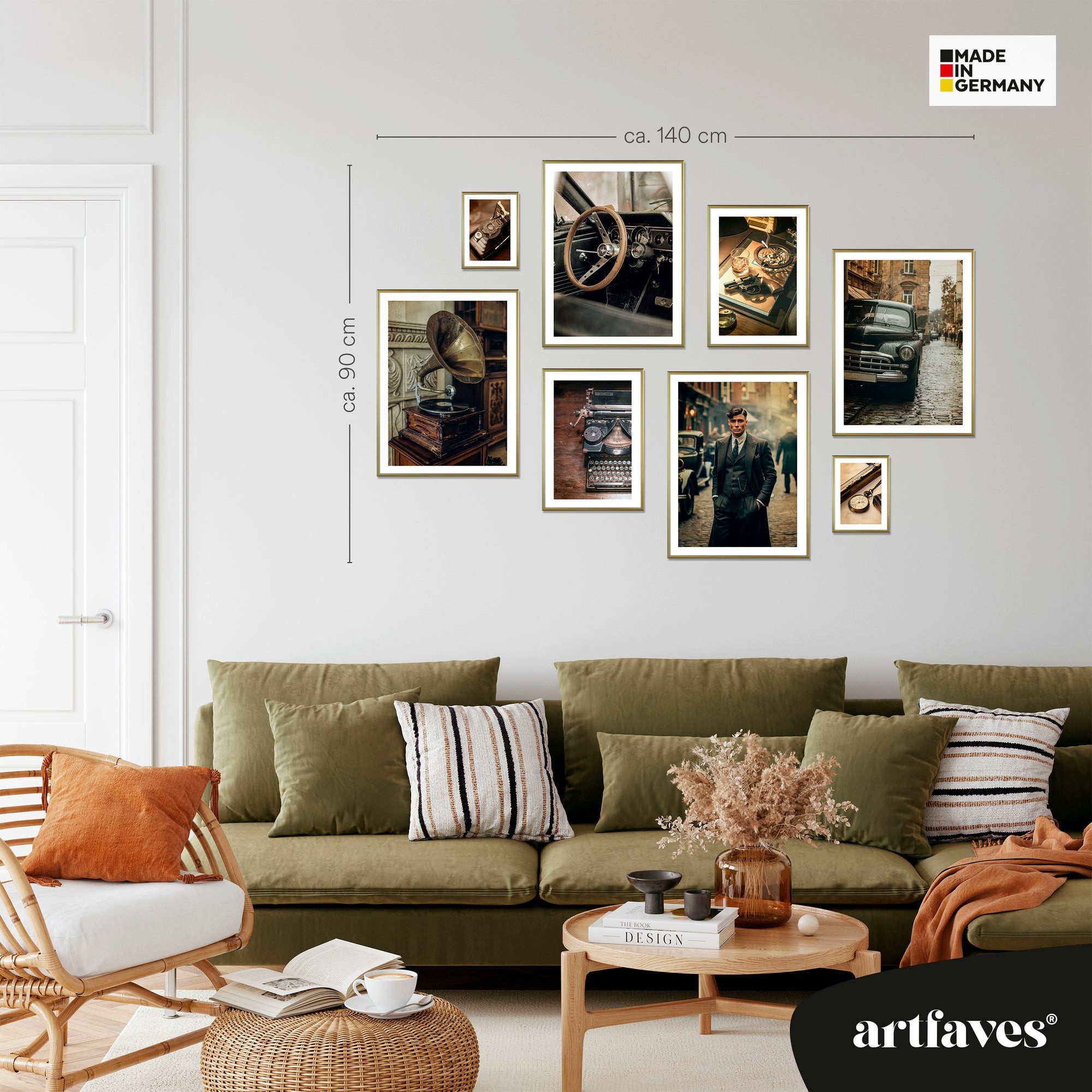 ARTFAVES Bilder-Collage Poster Set - VINTAGE günstig online kaufen
