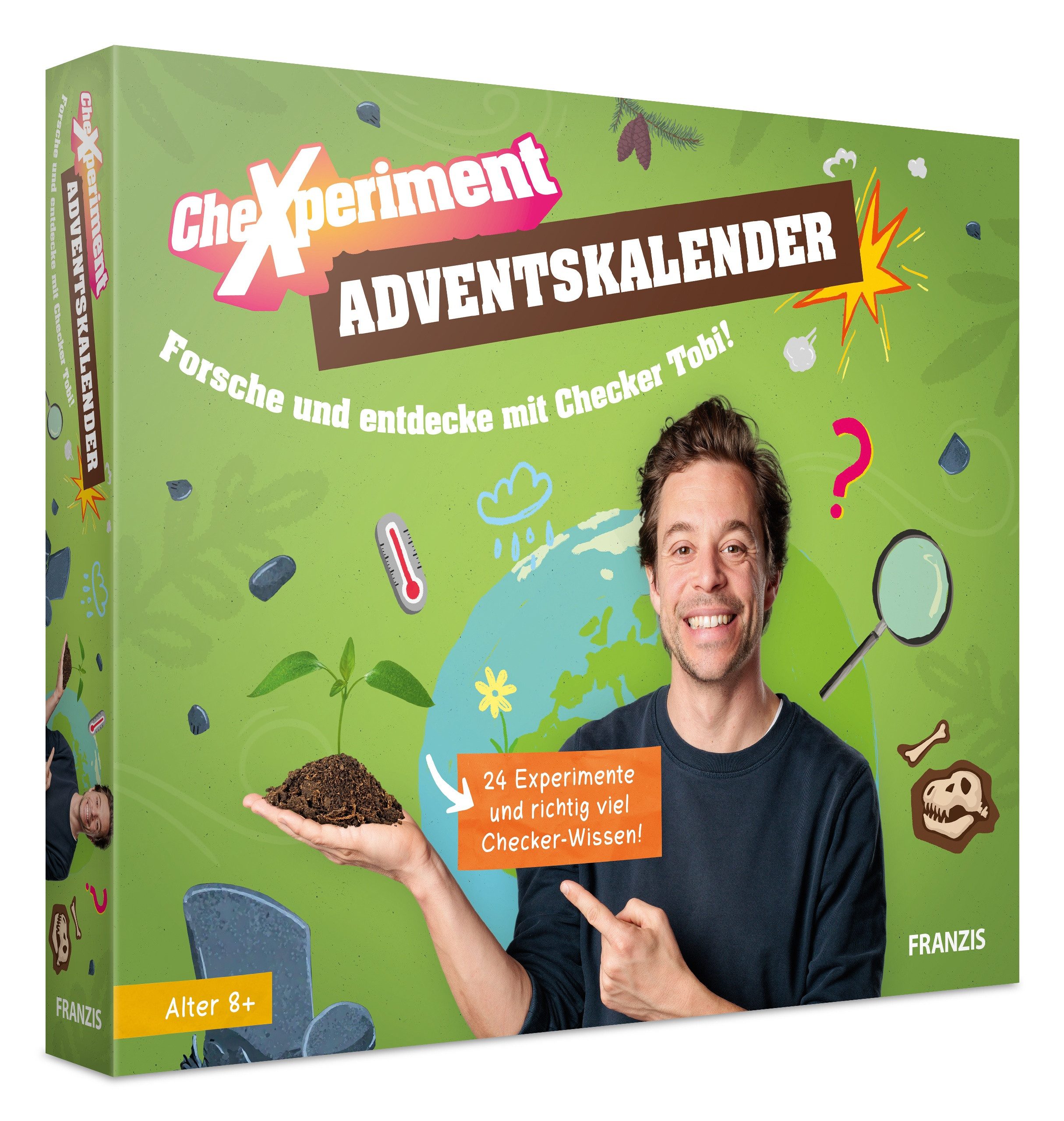 Franzis Adventskalender CheXperiment Adventskalender Forsche undentdecke mit Checker Tobi!