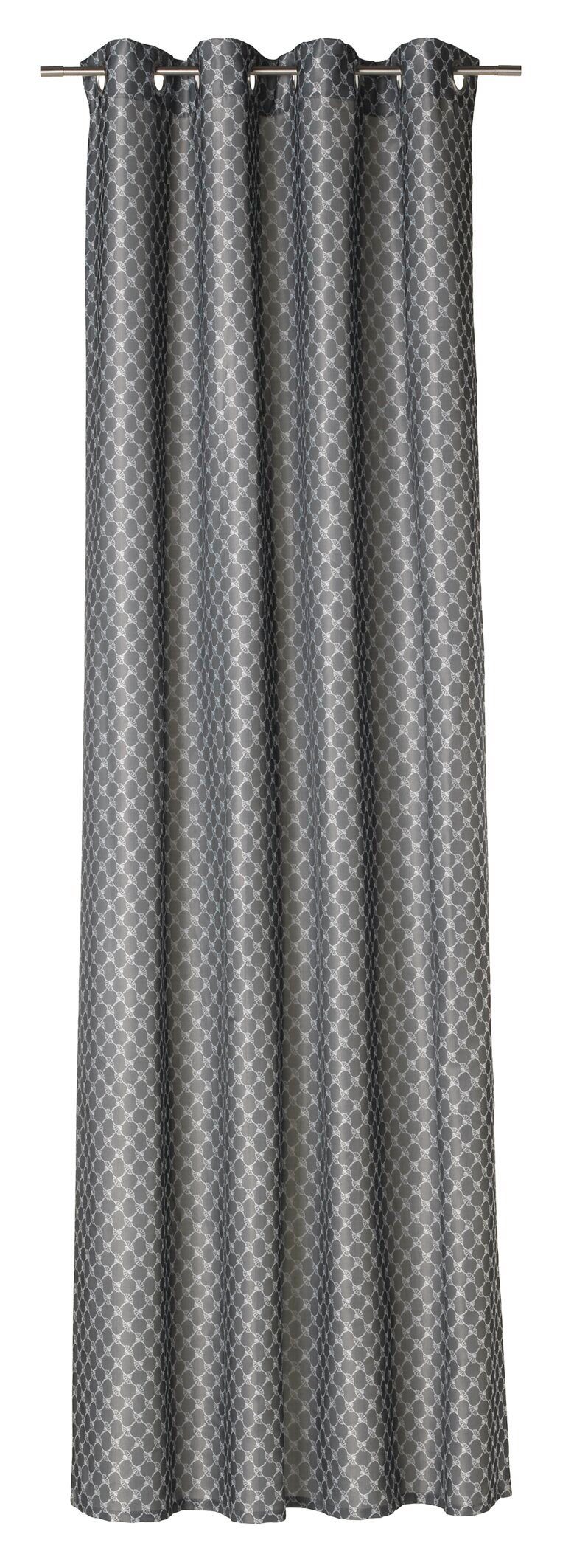 Grau Joop!, - JOOP! St), LIVING Textil blickdicht, Vorhang ALLOVER (1 Fertigvorhang,