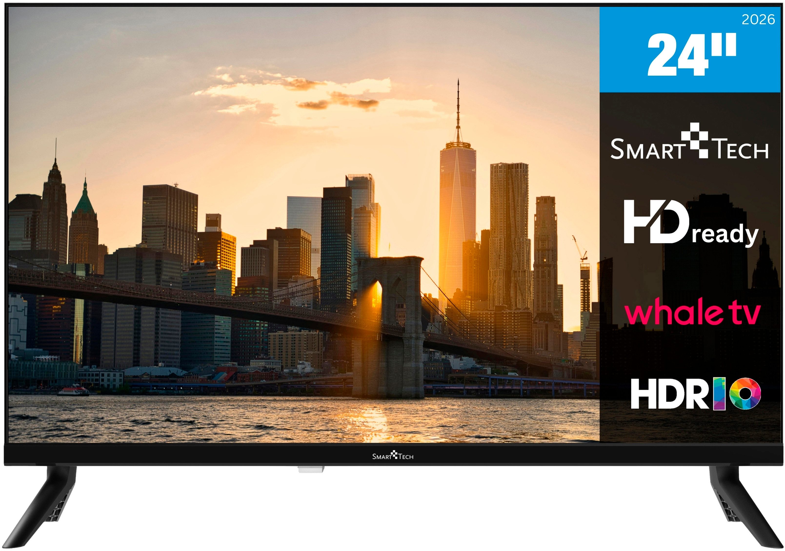 Smart Tech 24HH01V LED-Fernseher (60 cm/24 Zoll, HD ready, Smart-TV)