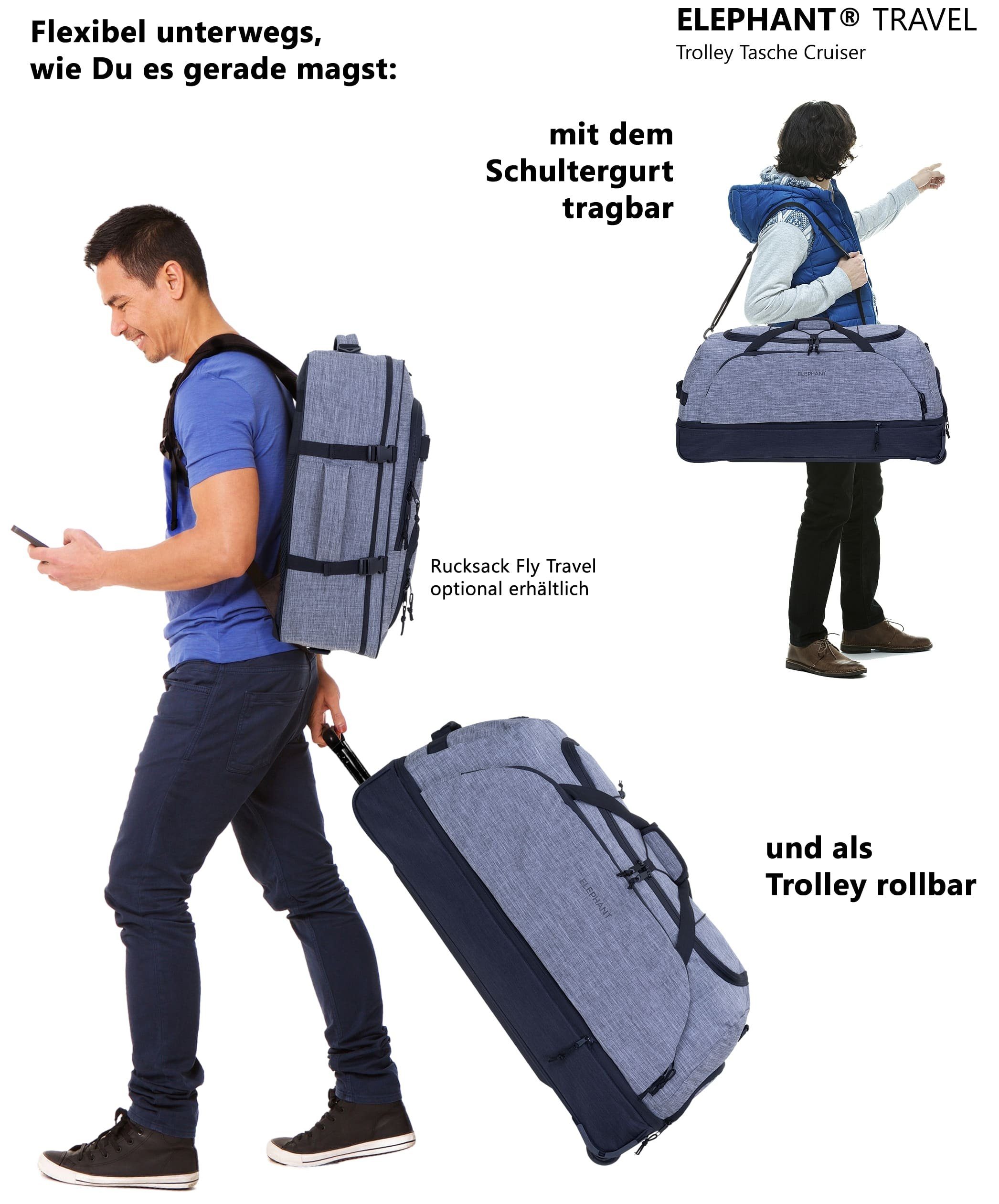 ELEPHANT Weichgepäck-Trolley Cruiser Trolley 100-135 L günstig online kaufen