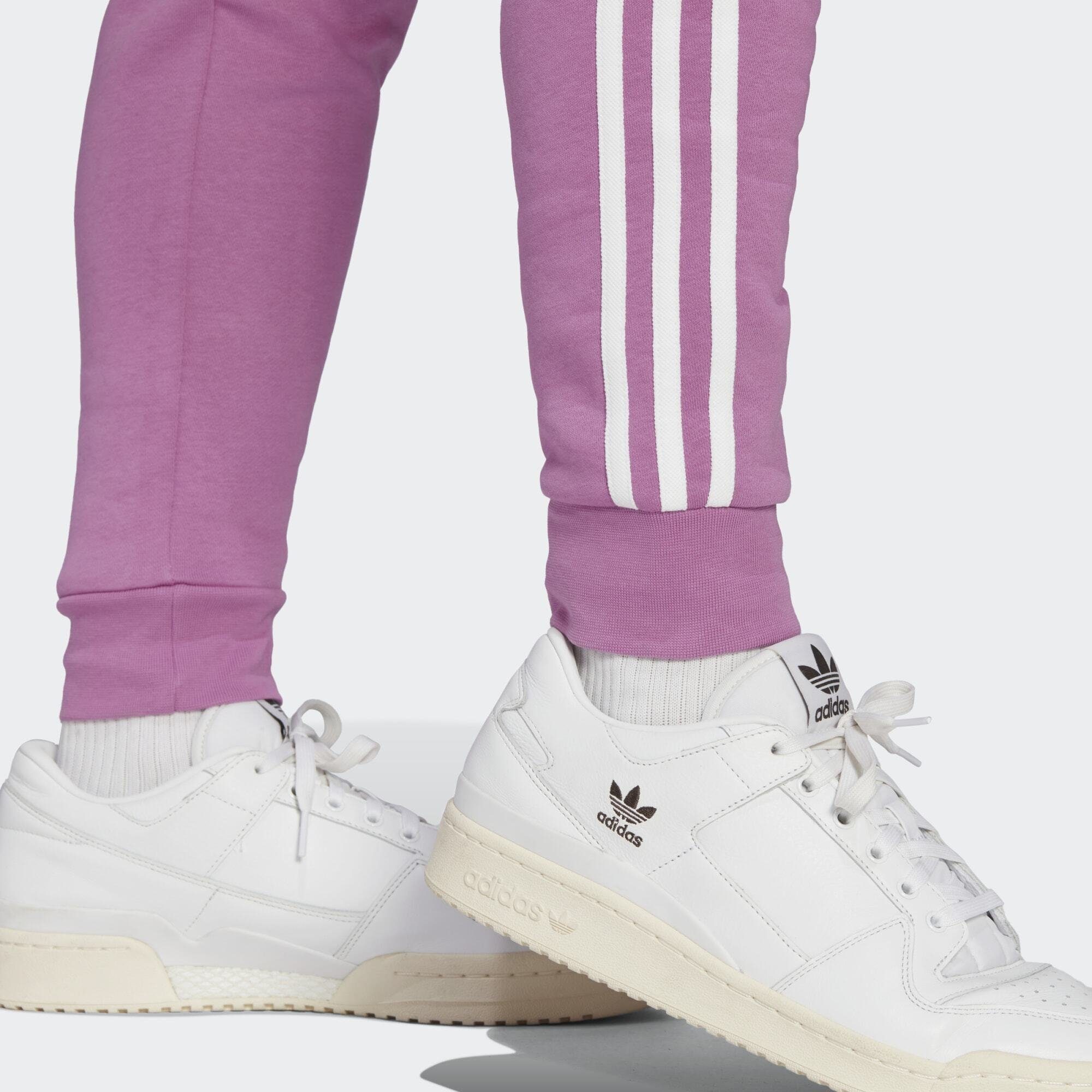 Semi CLASSICS Leichtathletik-Hose Originals Lilac Pulse HOSE 3-STREIFEN ADICOLOR adidas