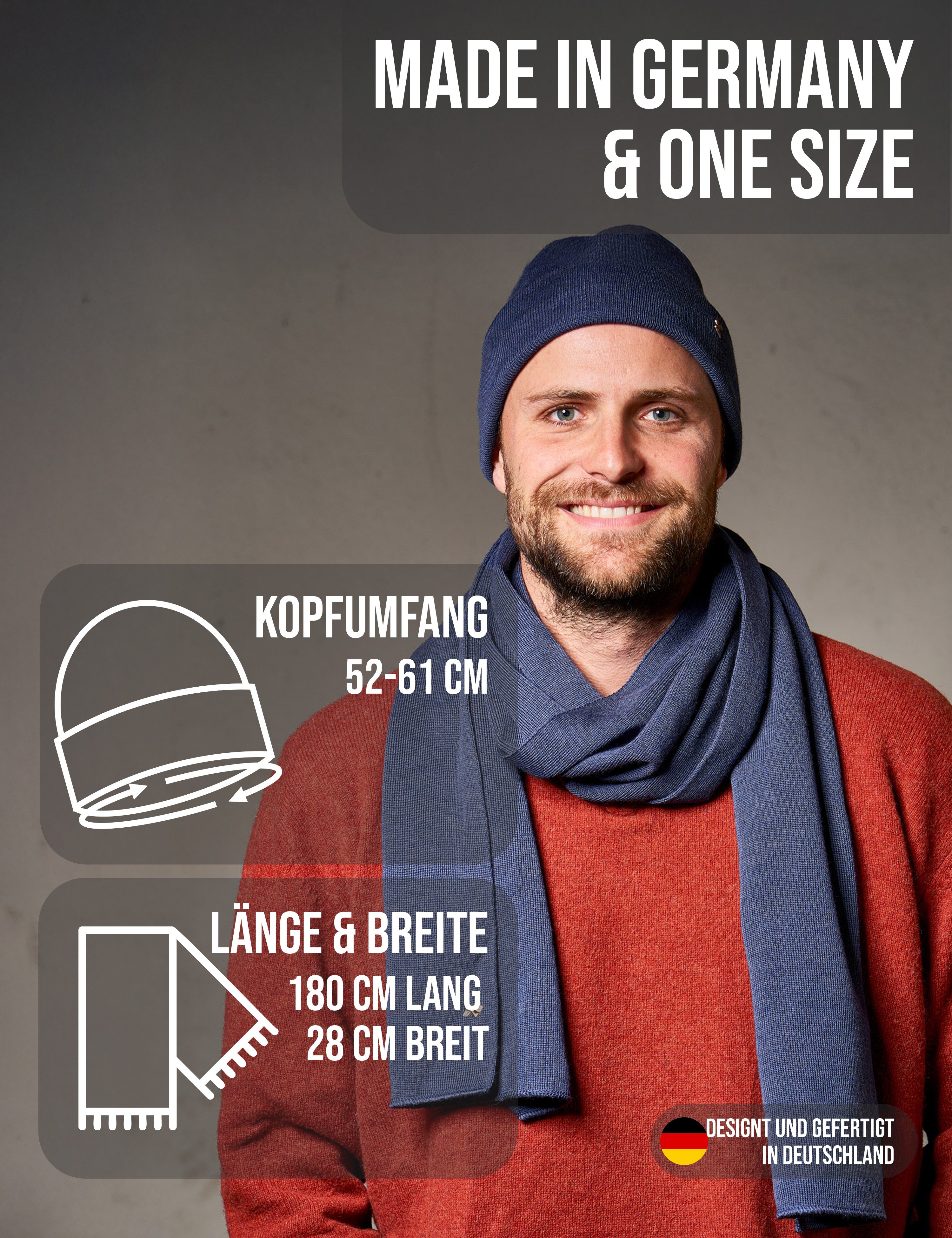 NYTTED® Beanie Beanie & Schal Set