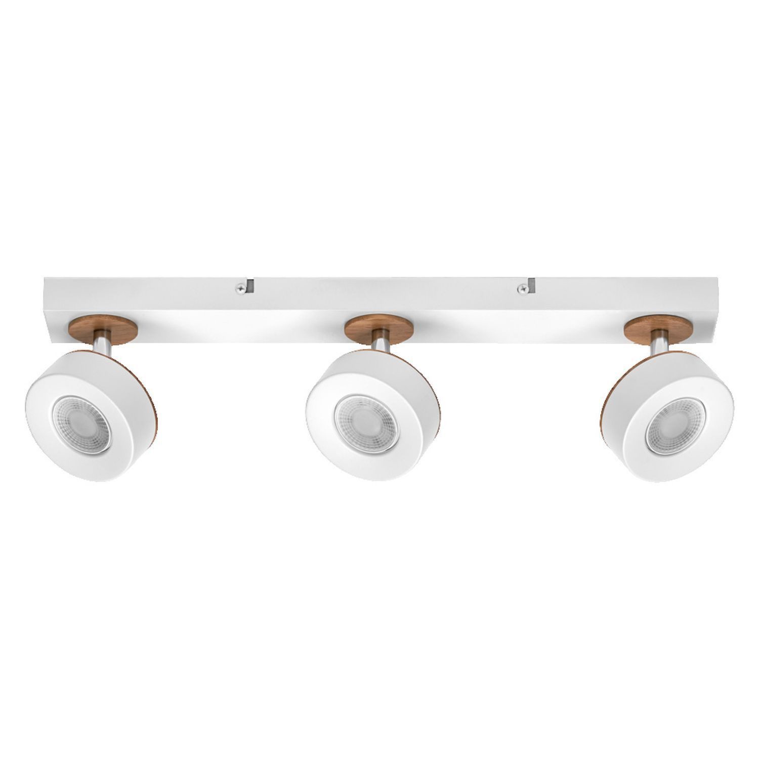 Licht-Erlebnisse Deckenstrahler ELUNIS, LED fest integriert, Warmweiß, LED verstellbar länglich 3000 K 960 lm Modern