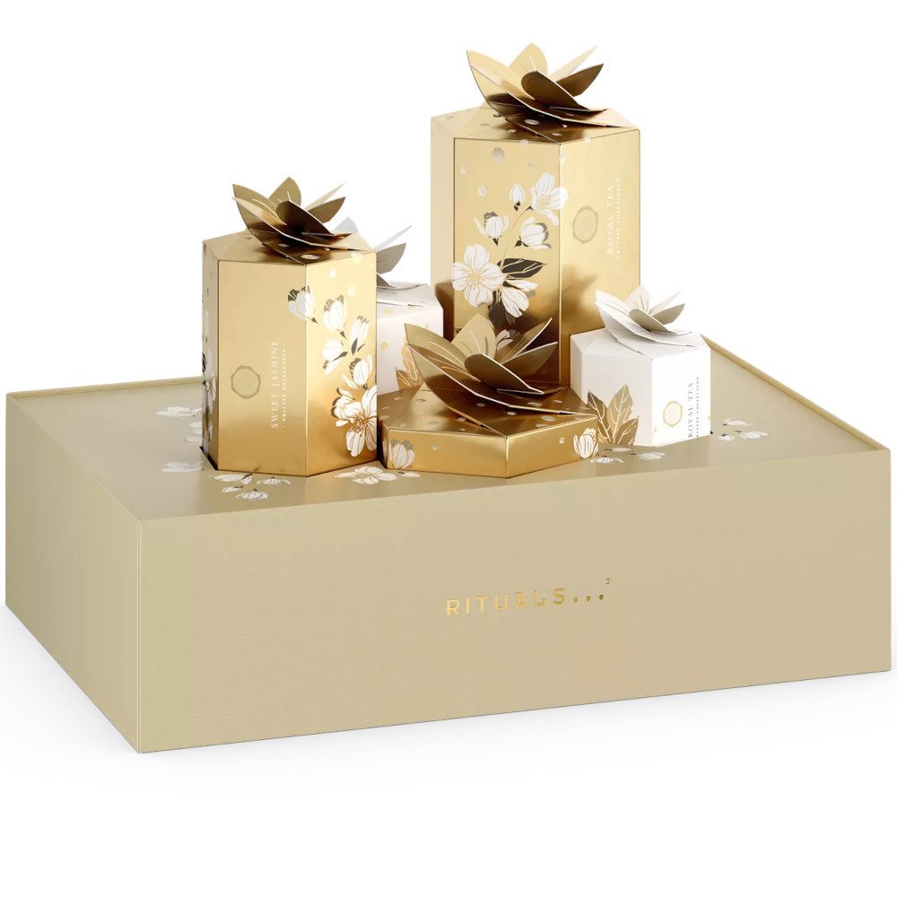 Rituals Pflege-Geschenkset Rituals Premium Home Gift Set – Exklusives Weihnachts Geschenkset, 5-tlg., Luxuriöses Duft-Geschenkset mit 5 festlichen Home-Favorites