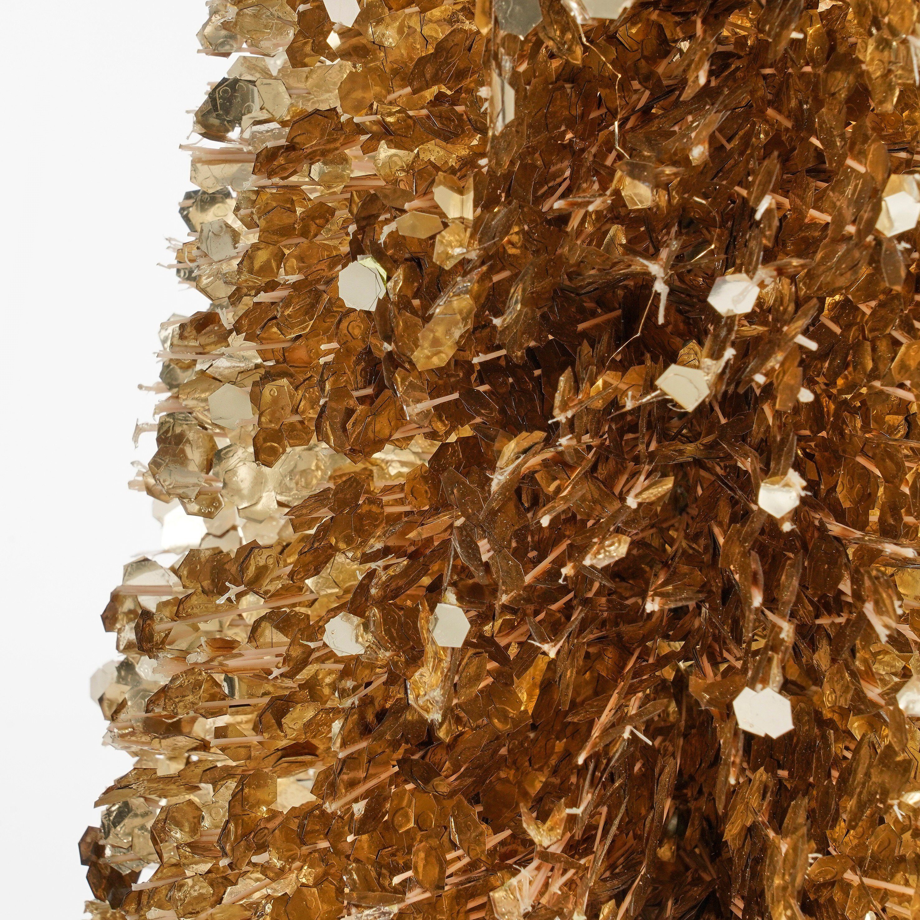 Mica Decorations Hänge-Weihnachtsbaum Mica Decorations Dekoration Baum champagner - h60xd19cm