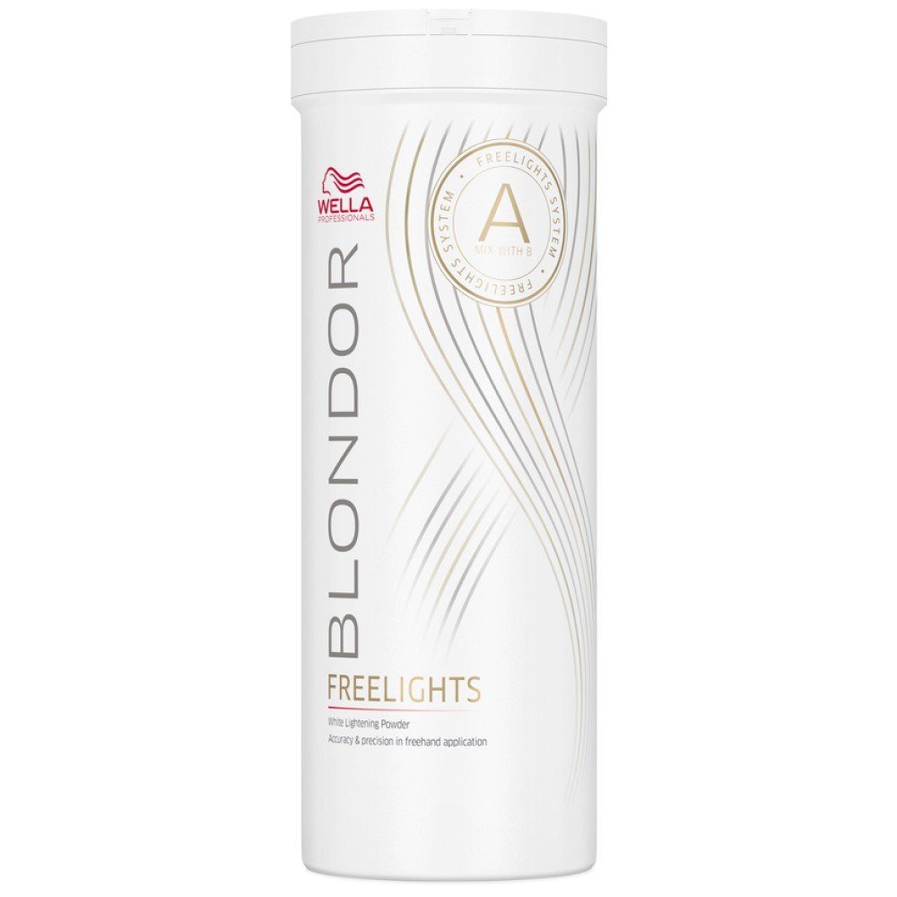 Haarmaske Wella Blondor Freelights Weisses Blondierpulver 400g