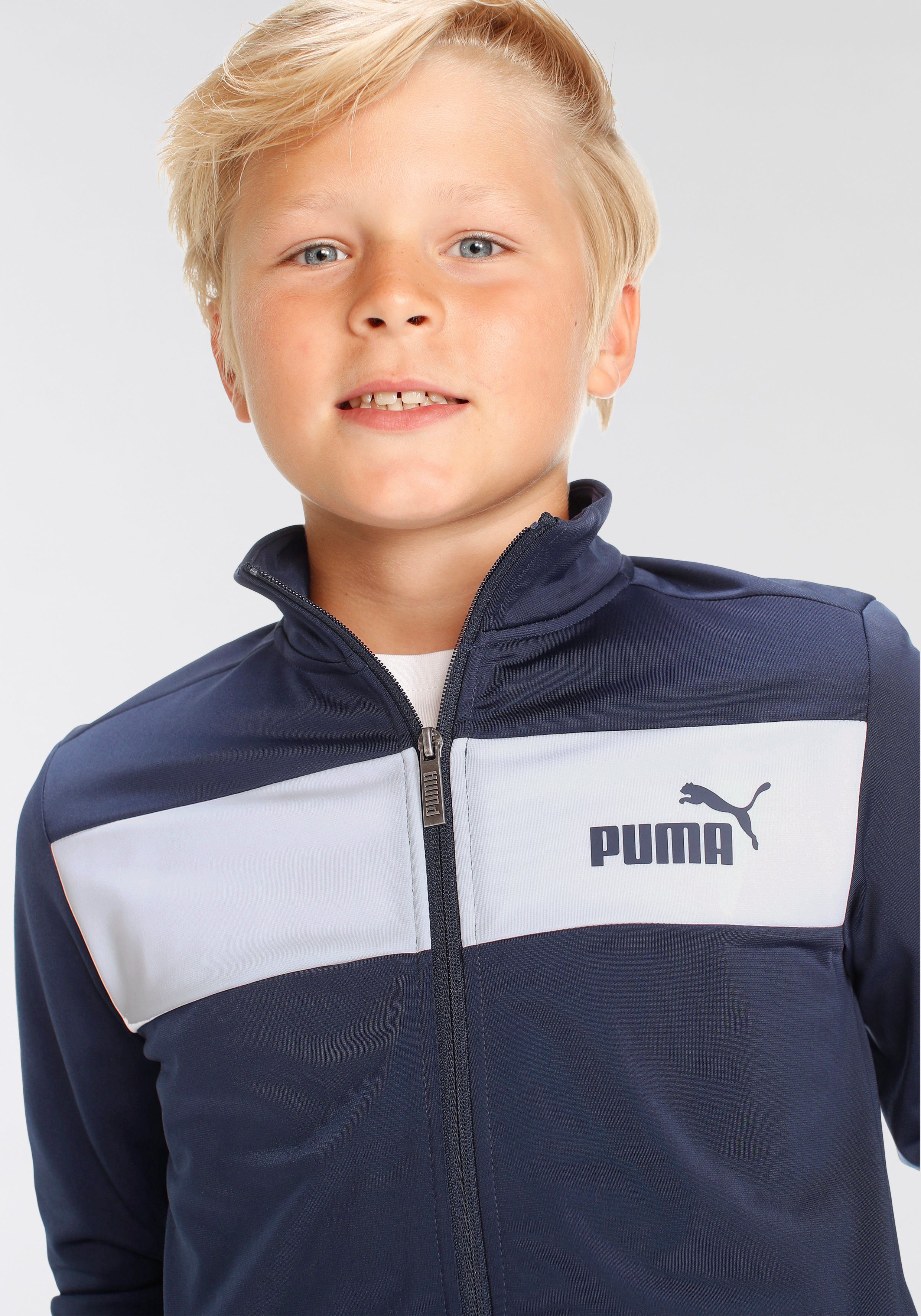 Jogginganzug Peacoat CL SUIT 2-tlg) (Set, PUMA POLY B