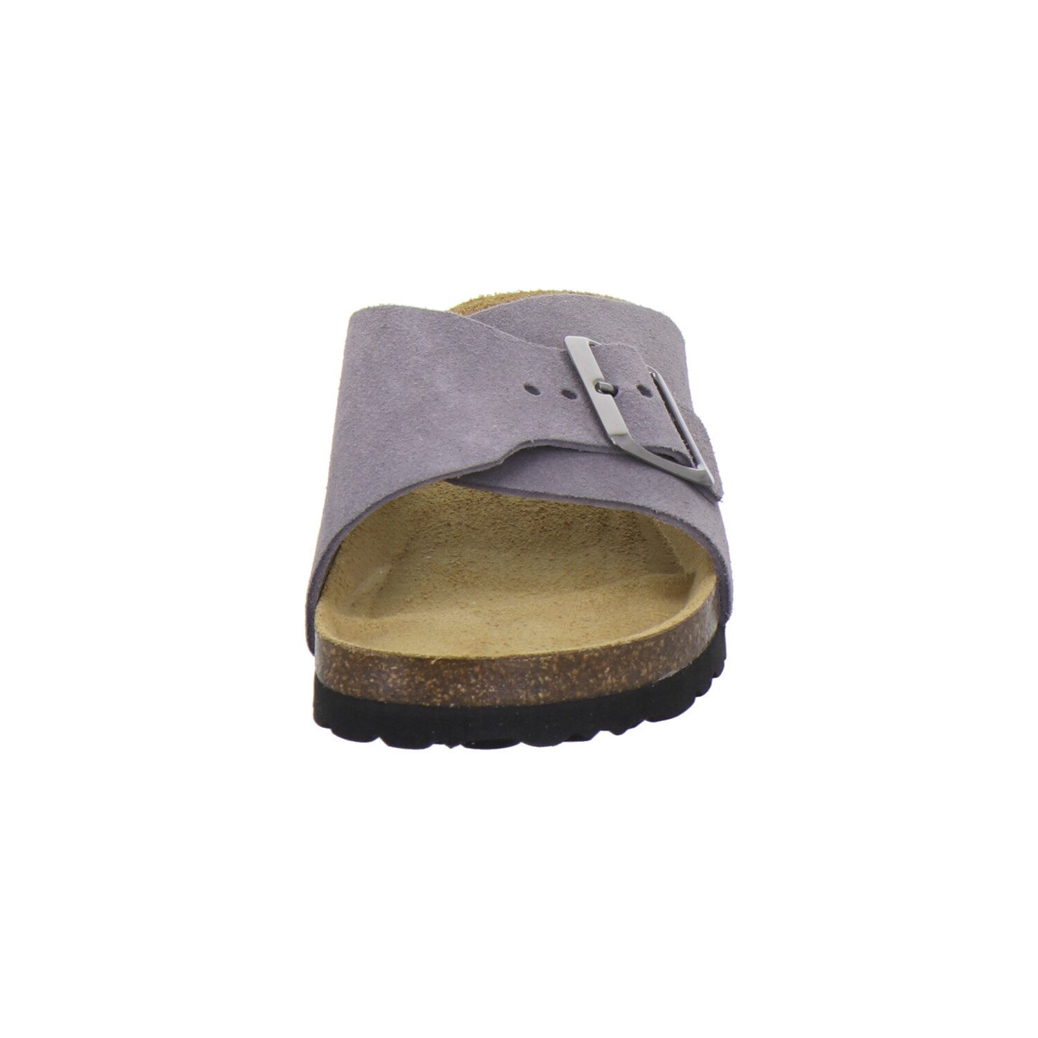 AFS-Schuhe 215083 Sommer Pantolette für Damen mit Fußbett, bequeme Sandalen aus Leder