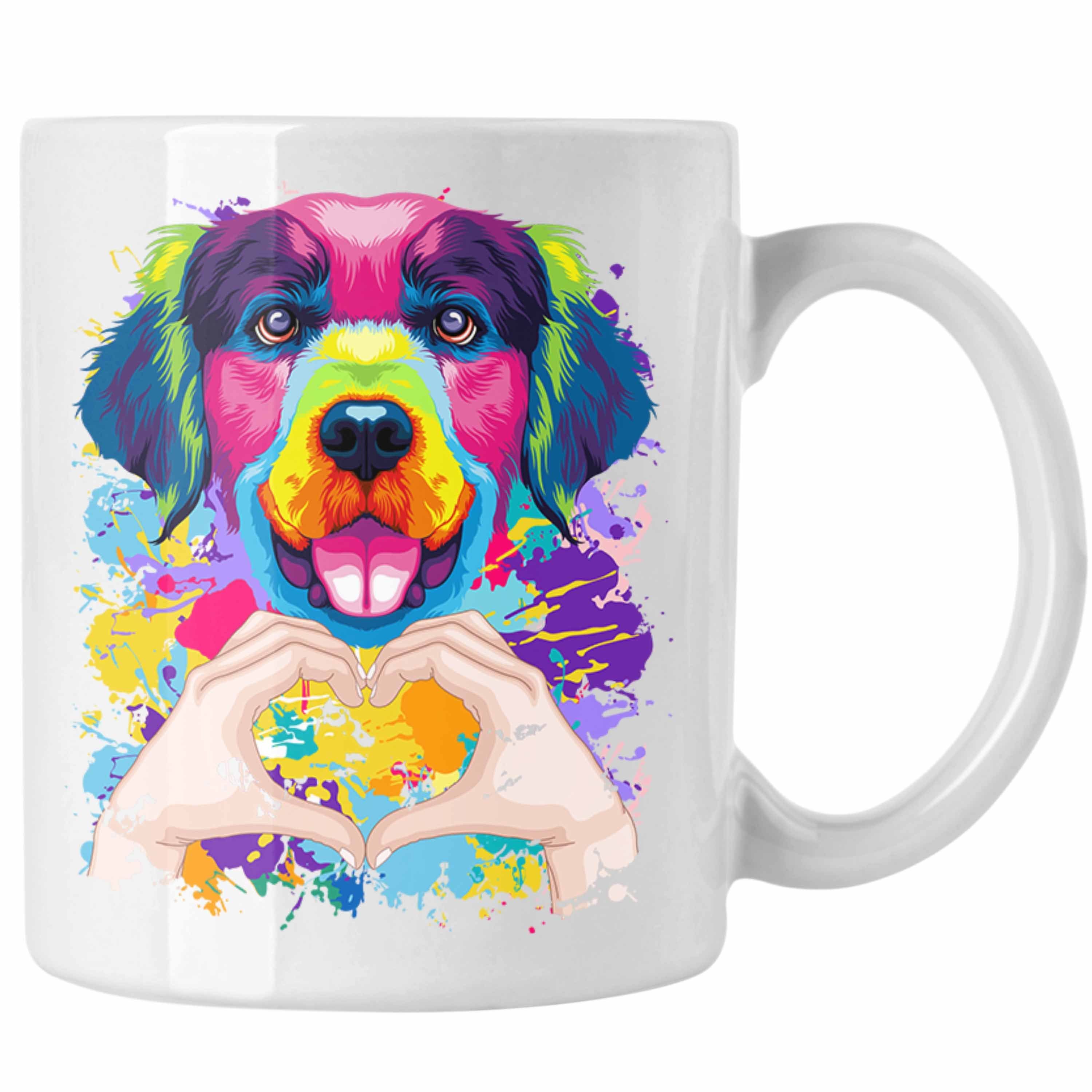 Trendation Tasse Golden Farbe Geschenk Lustiger Retriever Tasse Ge Weiss Spruch Love Besitzer