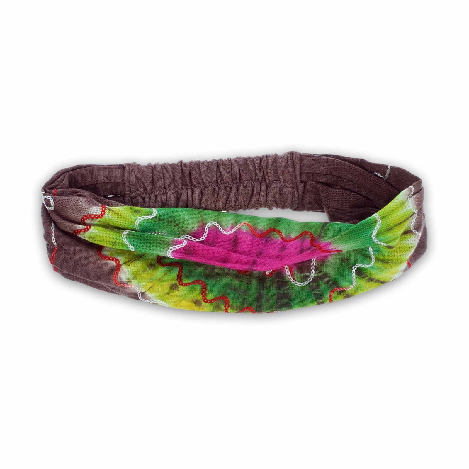 KUNST UND MAGIE Stirnband Batik elastisches günstig online kaufen