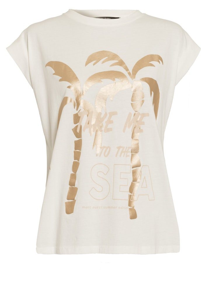 MARC AUREL Kurzarmshirt Shirts off white günstig online kaufen