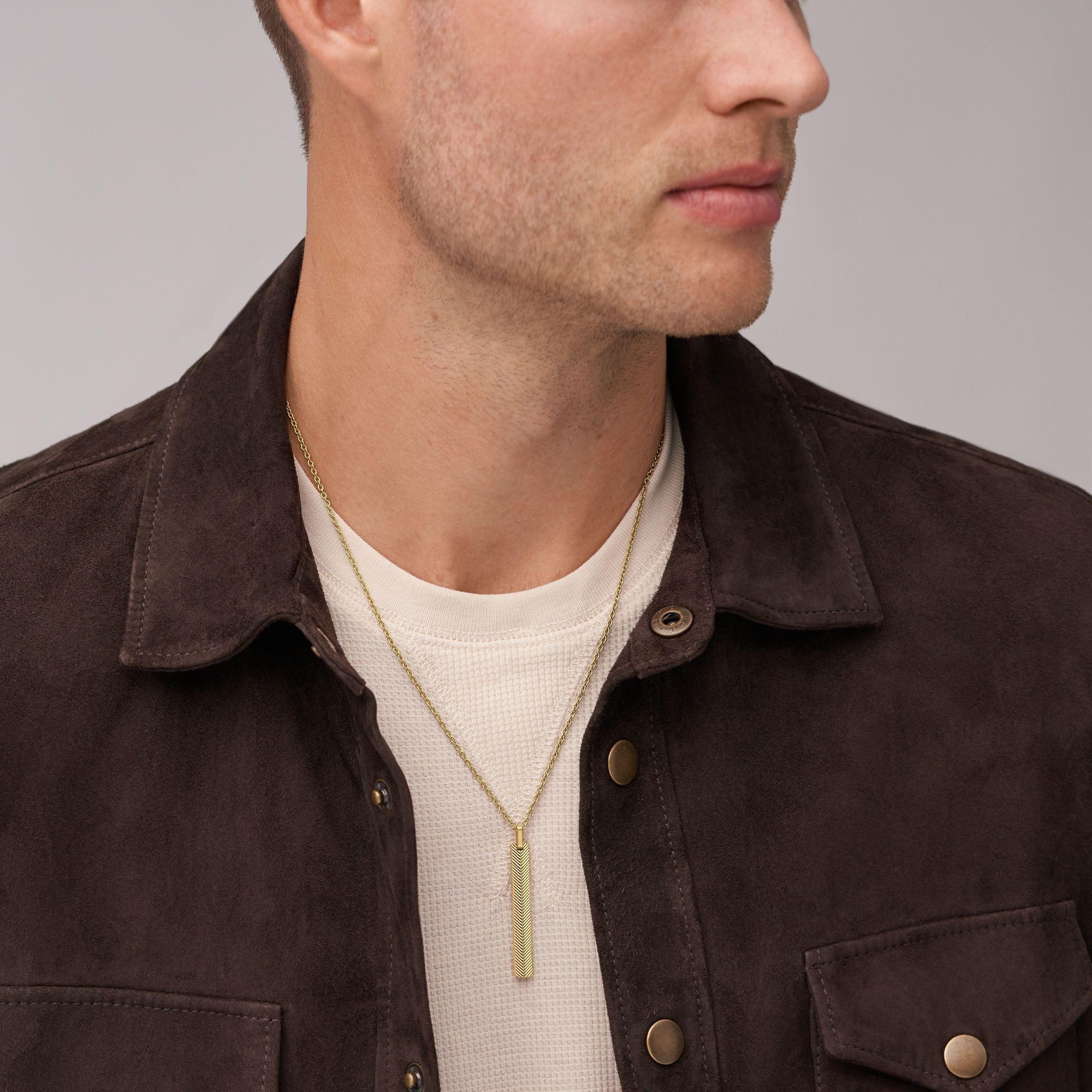 Fossil Kette ohne Anhänger Fossil Jewel...