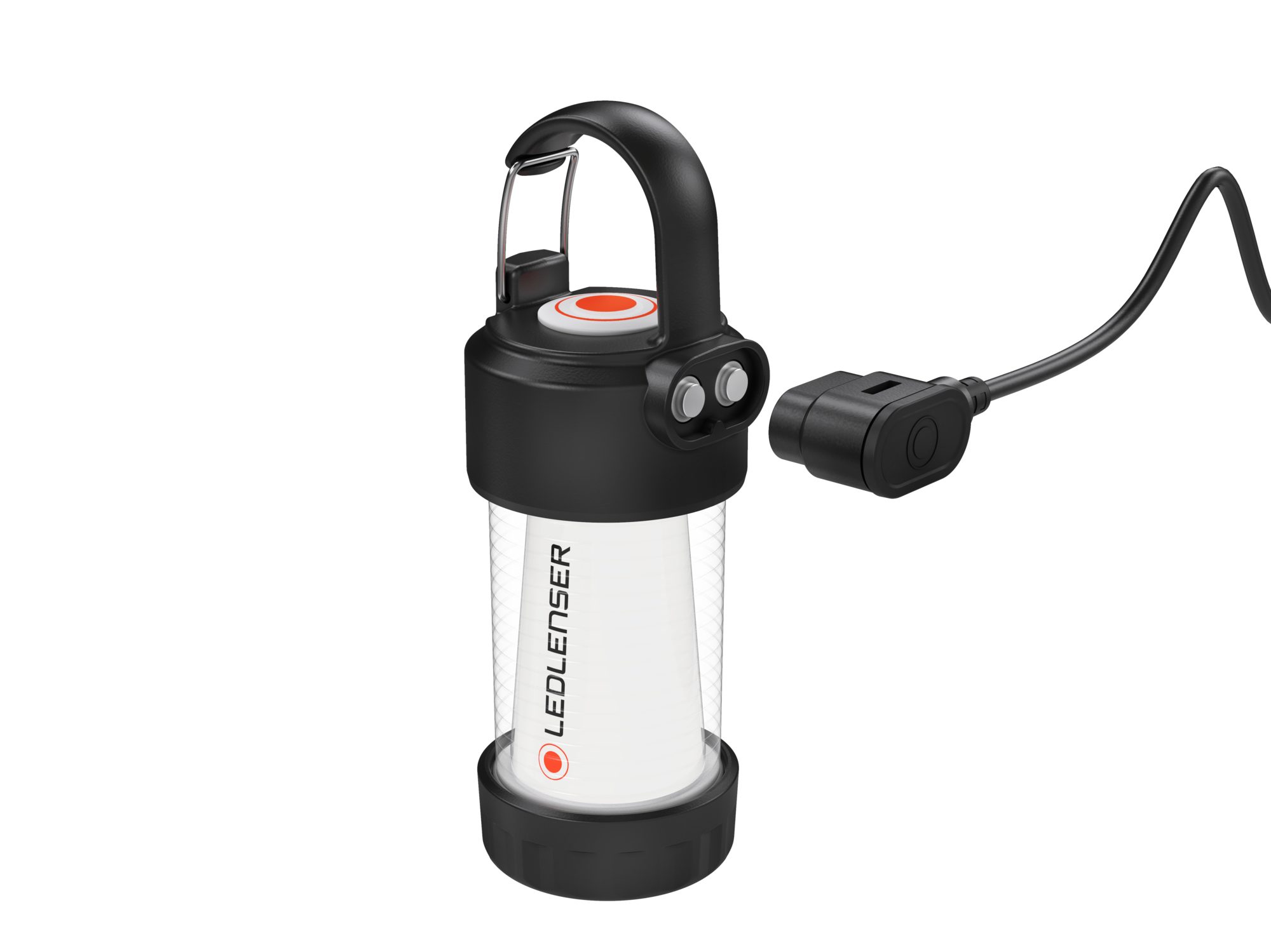 Ledlenser Laterne ML4 Warm Light, 300 Lumen, bis 40 Std Laufzeit, aufladbar mit Akku, blendfreies Licht