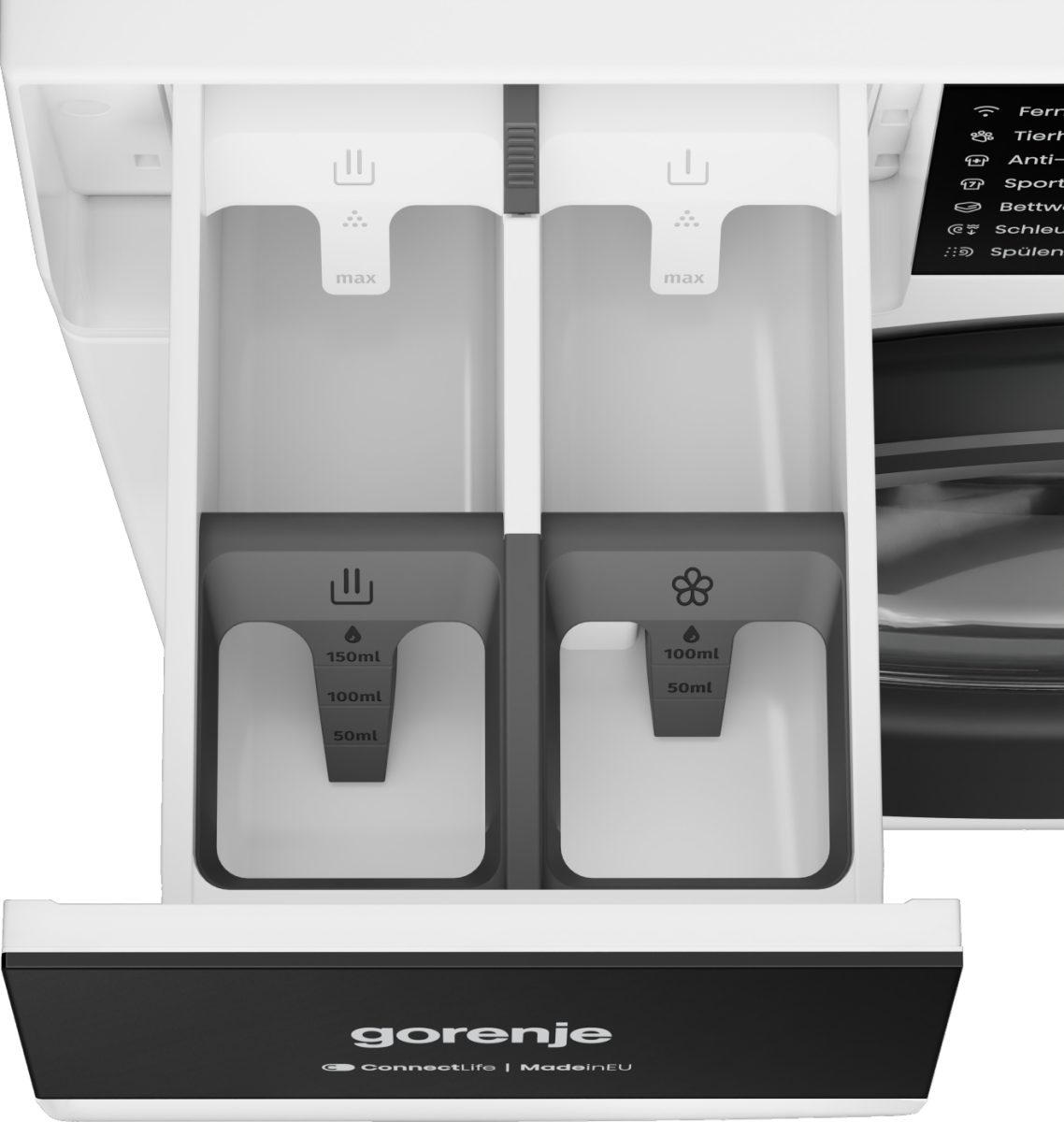 GORENJE Waschmaschine G600 W5G684A3T1, 8 kg, 1400 U/min, 30% besser als Energieklasse A, FastWash Pro 29 min. – Bild 5 von 5