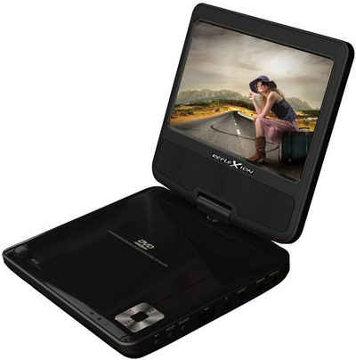 Reflexion »DVD7002« Portabler DVD-Player (17, 8 cm (7 Zoll), Fernbedienung, LCD-Bildschirm 180 Grad, 12V Adapter, Kopfhörerausgang, Netzteil)