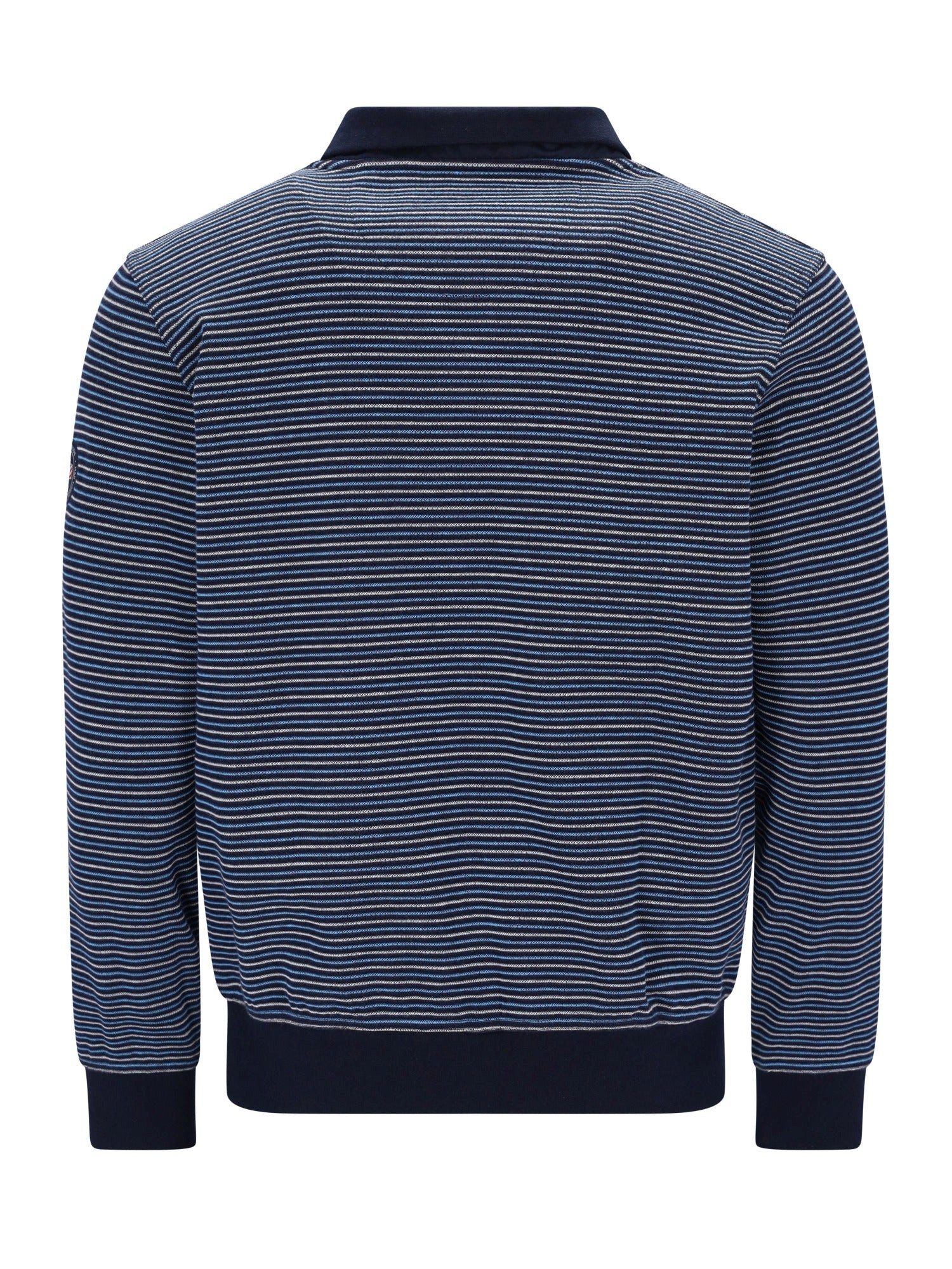 Hajo Sweatshirt Sweatshirt mit Finelinerstreifen allover in stay fresh-Qualität