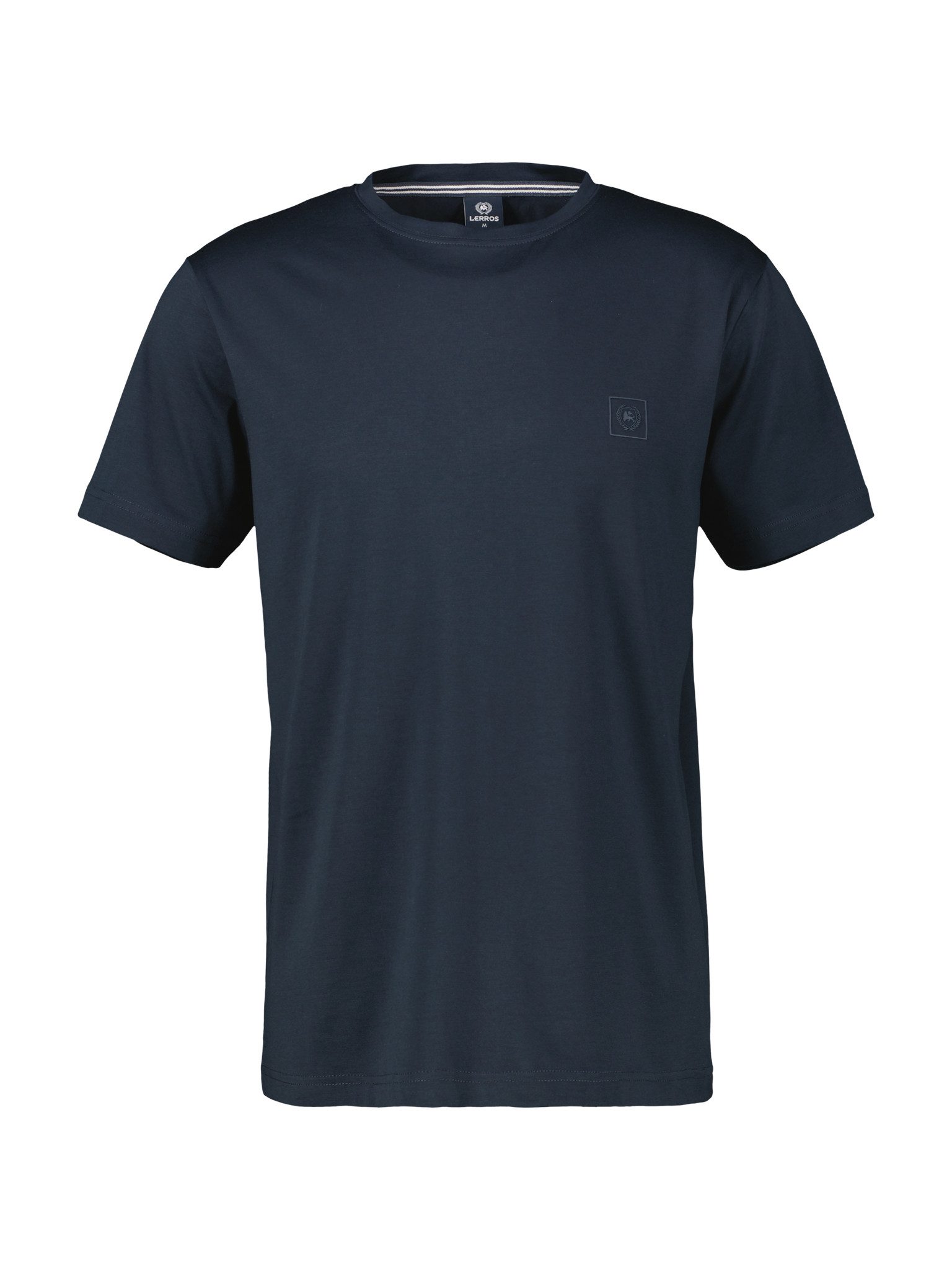 LERROS T-Shirt mit Logo Stickerei