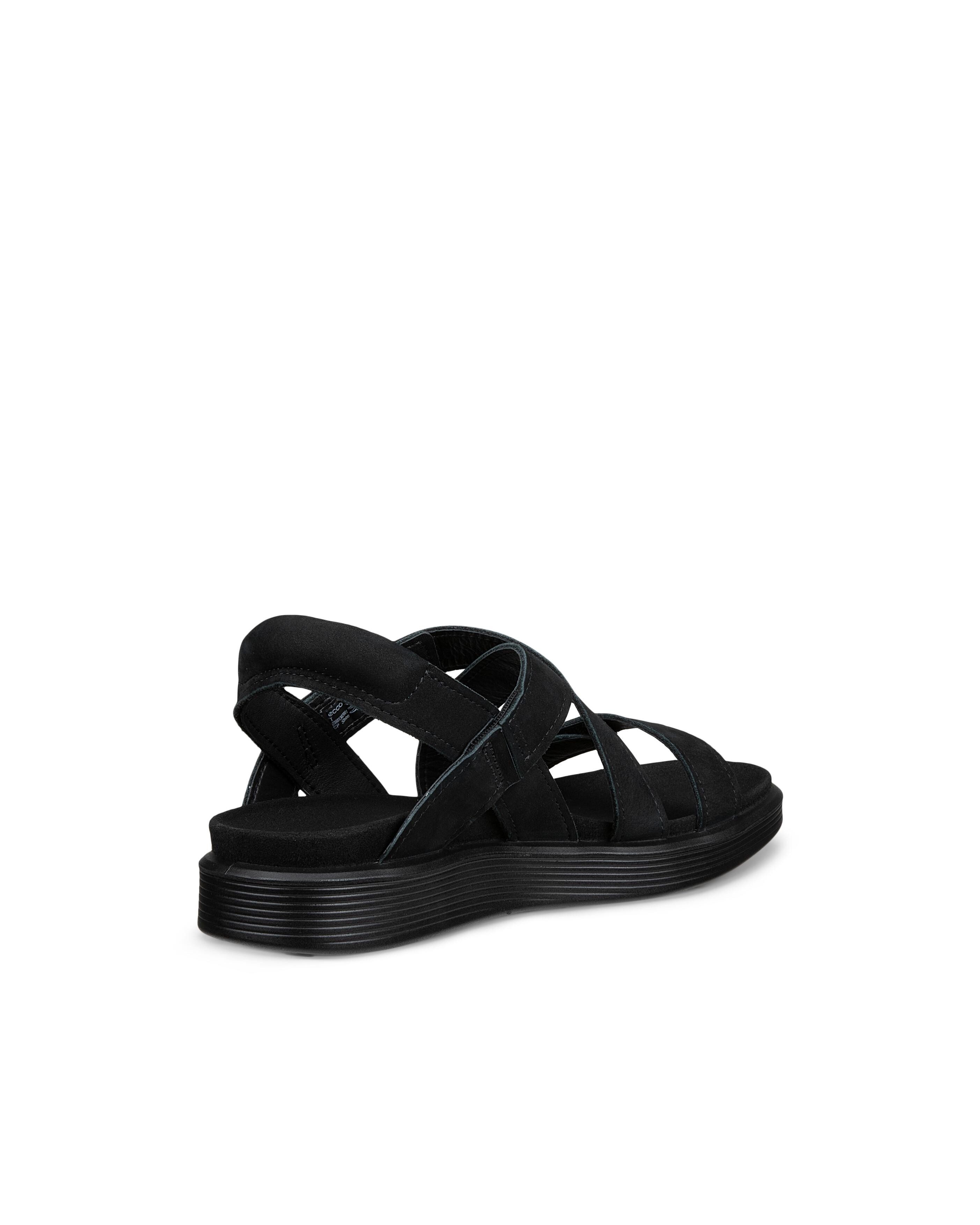 Ecco SOFT SANDAL W CROSS STRAP Sandale Riemchensandale, Sommerschuh mit praktischem Klettverschluss