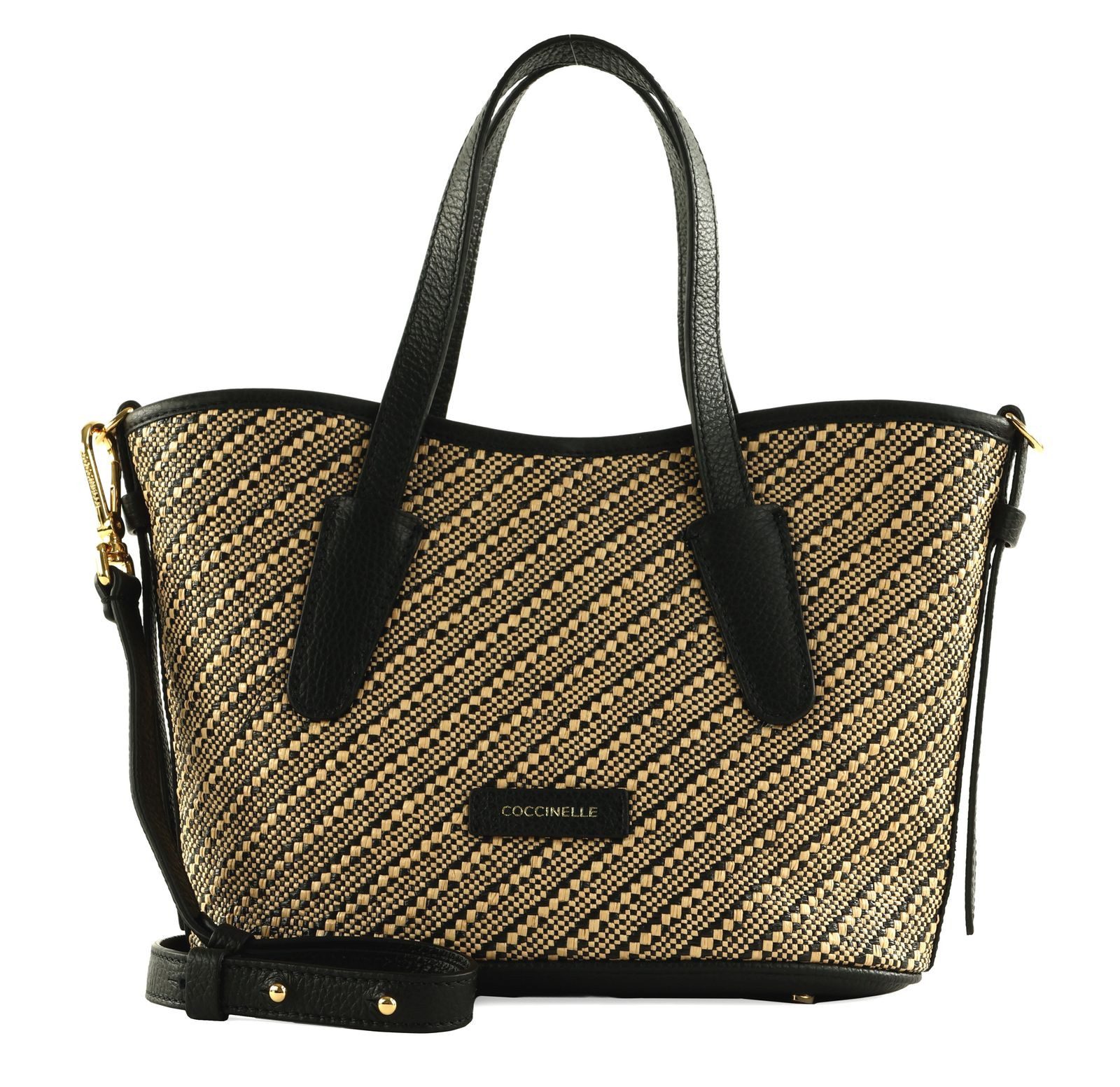 Handtasche Handbag Bicolor Straw