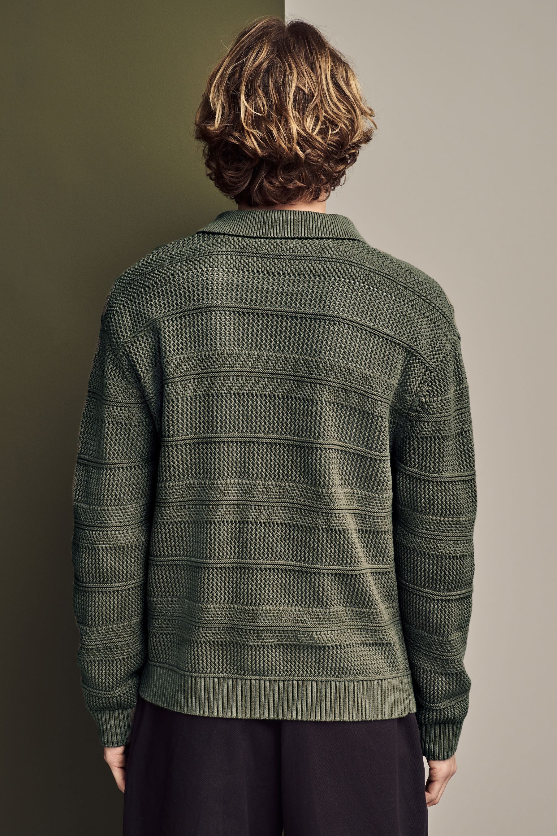 Next Strickjacke Relaxed Fit Hemdjacke mit günstig online kaufen