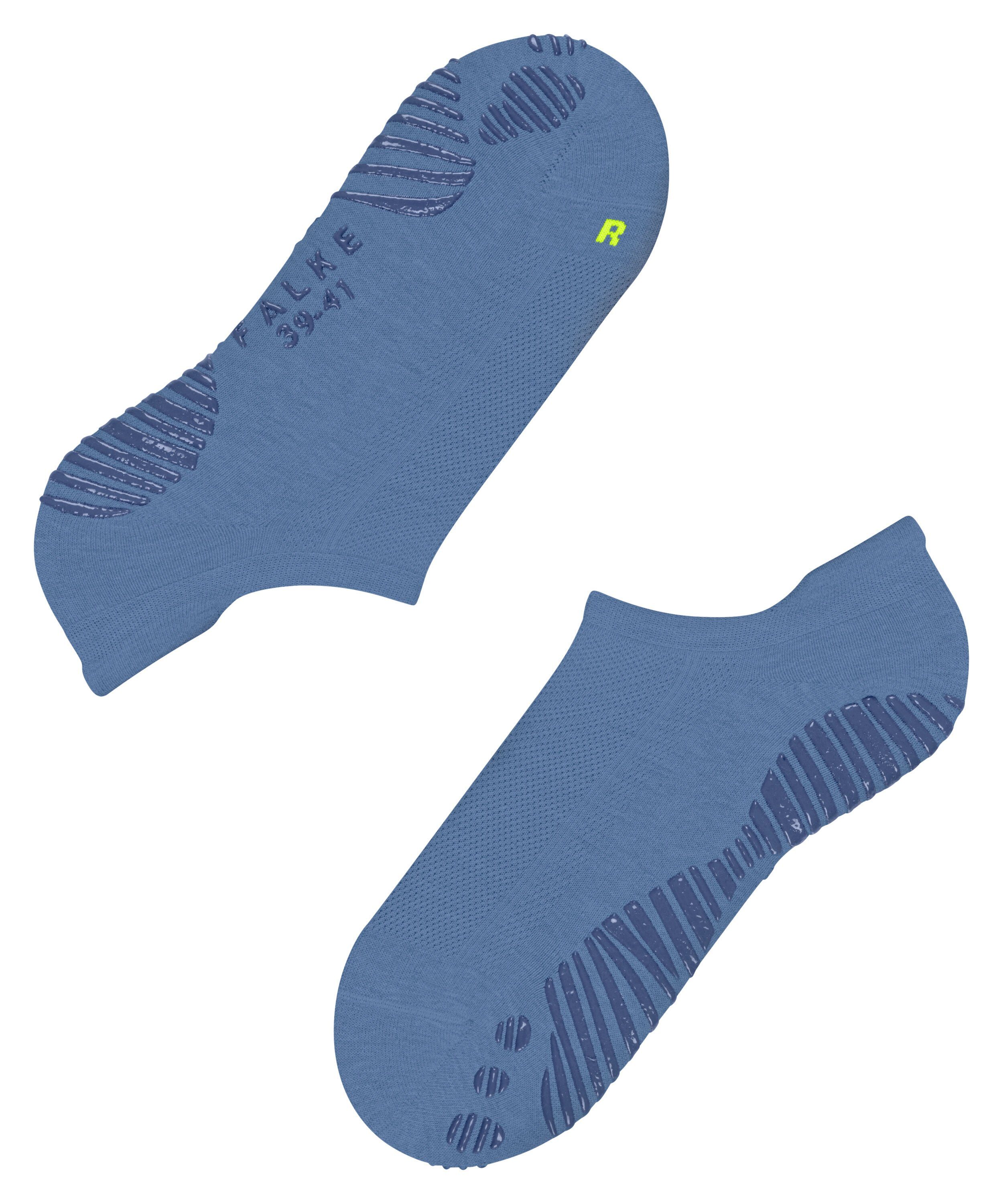 Noppendruck blue (6318) Sneakersocken Cool FALKE ribbon der OG Kick auf mit (1-Paar) rutschhemmendem Sohle