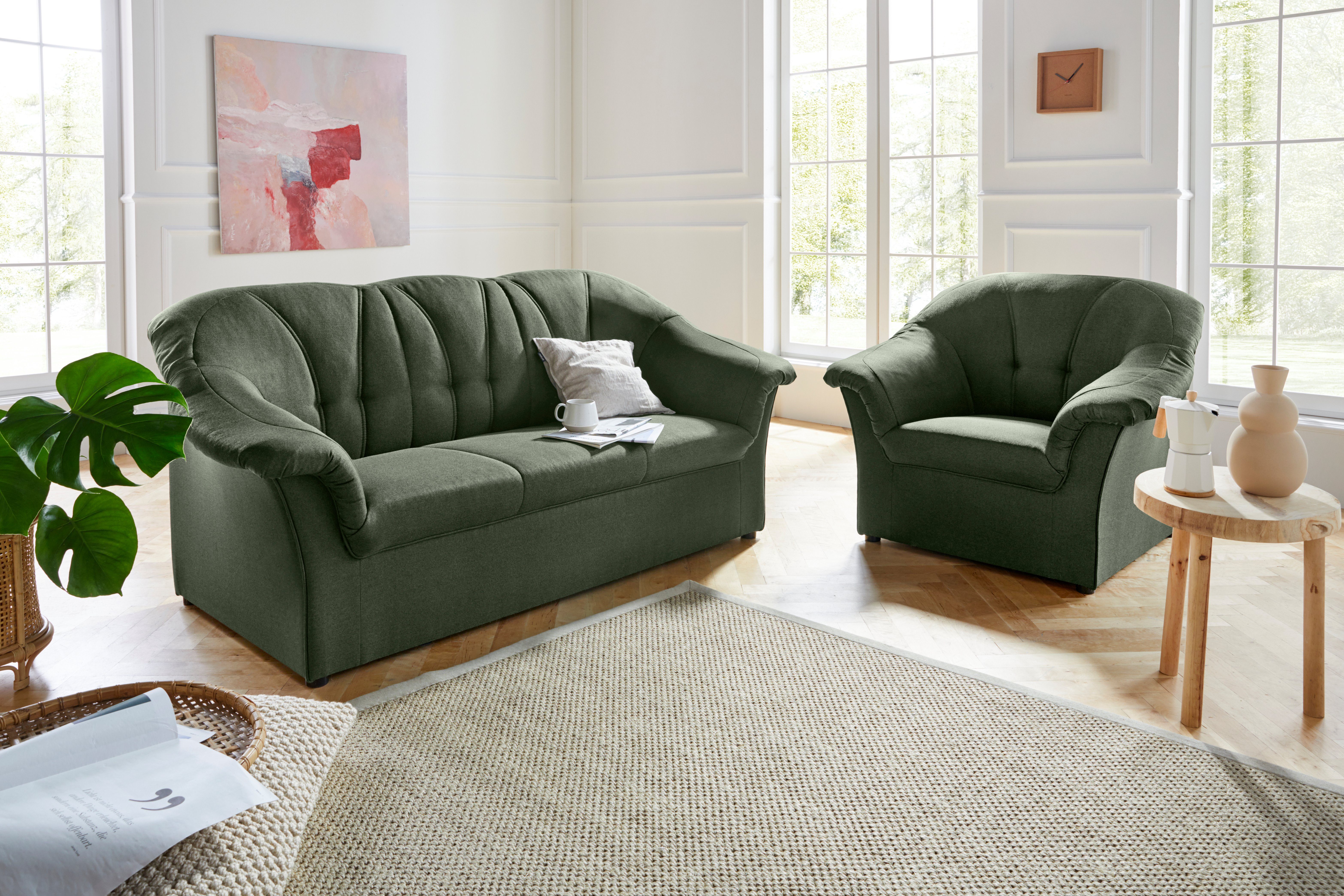 DOMO collection Polstergarnitur Pegnitz, (Set), Sessel günstig online kaufen