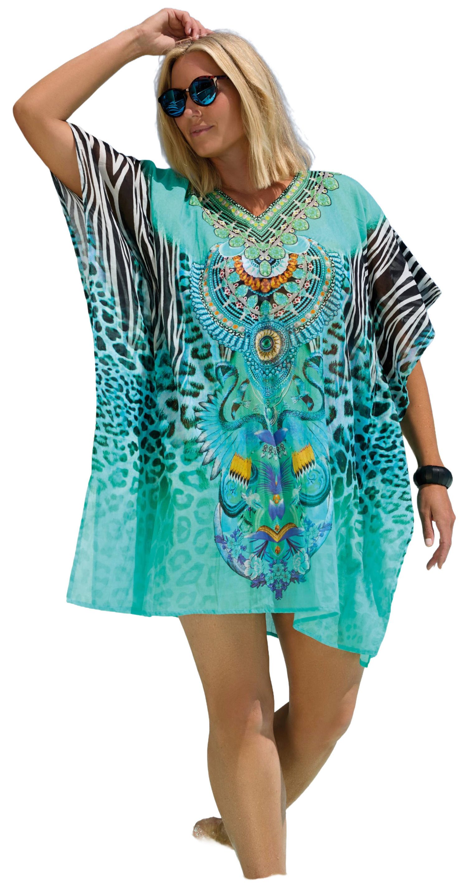 Sunmarin Strandkleid Damen Strand Kaftan Tunika (1-tlg) Modisches Design