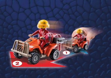 Playmobil® Konstruktions-Spielset Dragons: The Nine Realms - Icaris Quad & Phil (71085), (28 St), Made in Europe